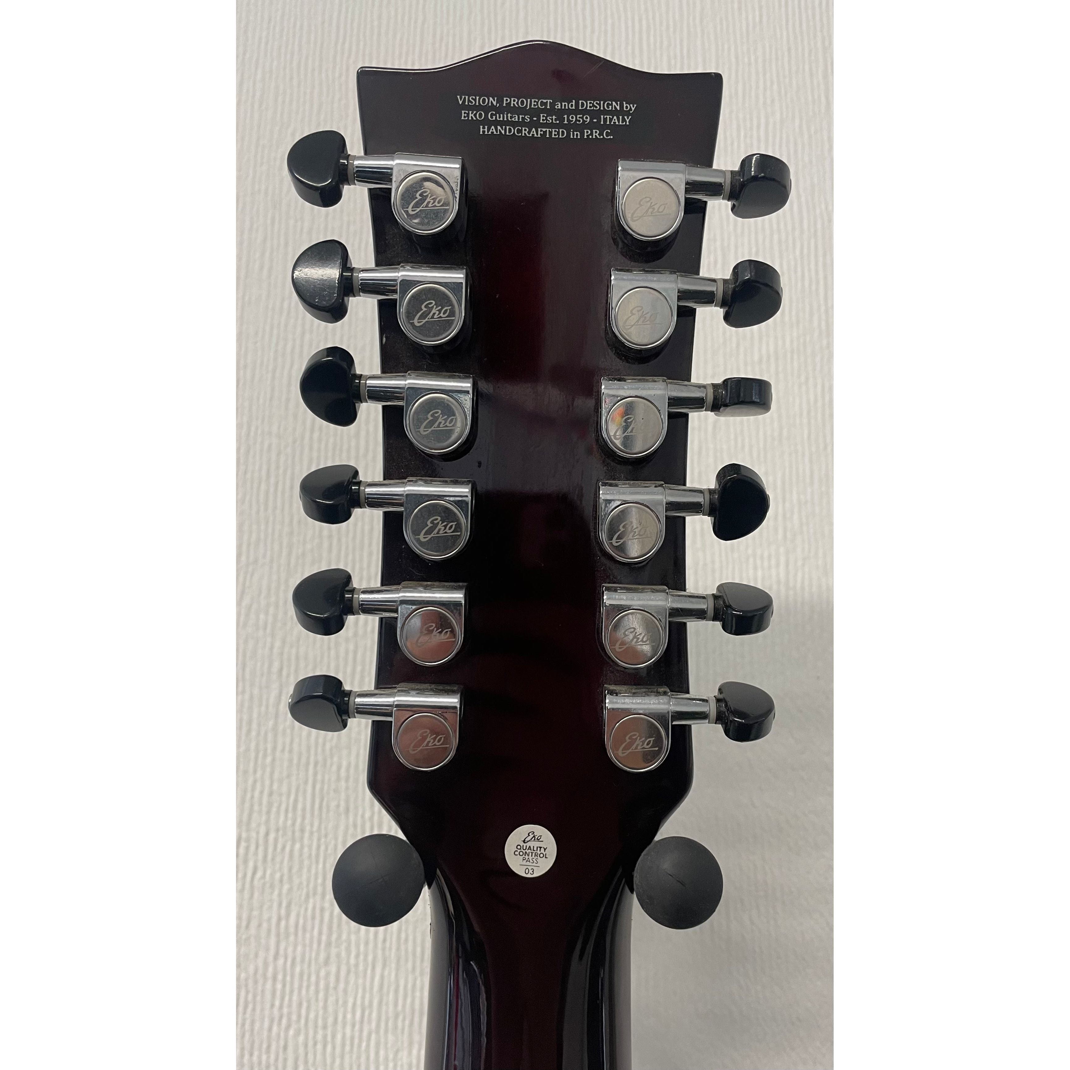 EKO NXT Series 12 String Electro Acoustic Guitar NXT DXII EQ in Natural Gloss Pre-Owned