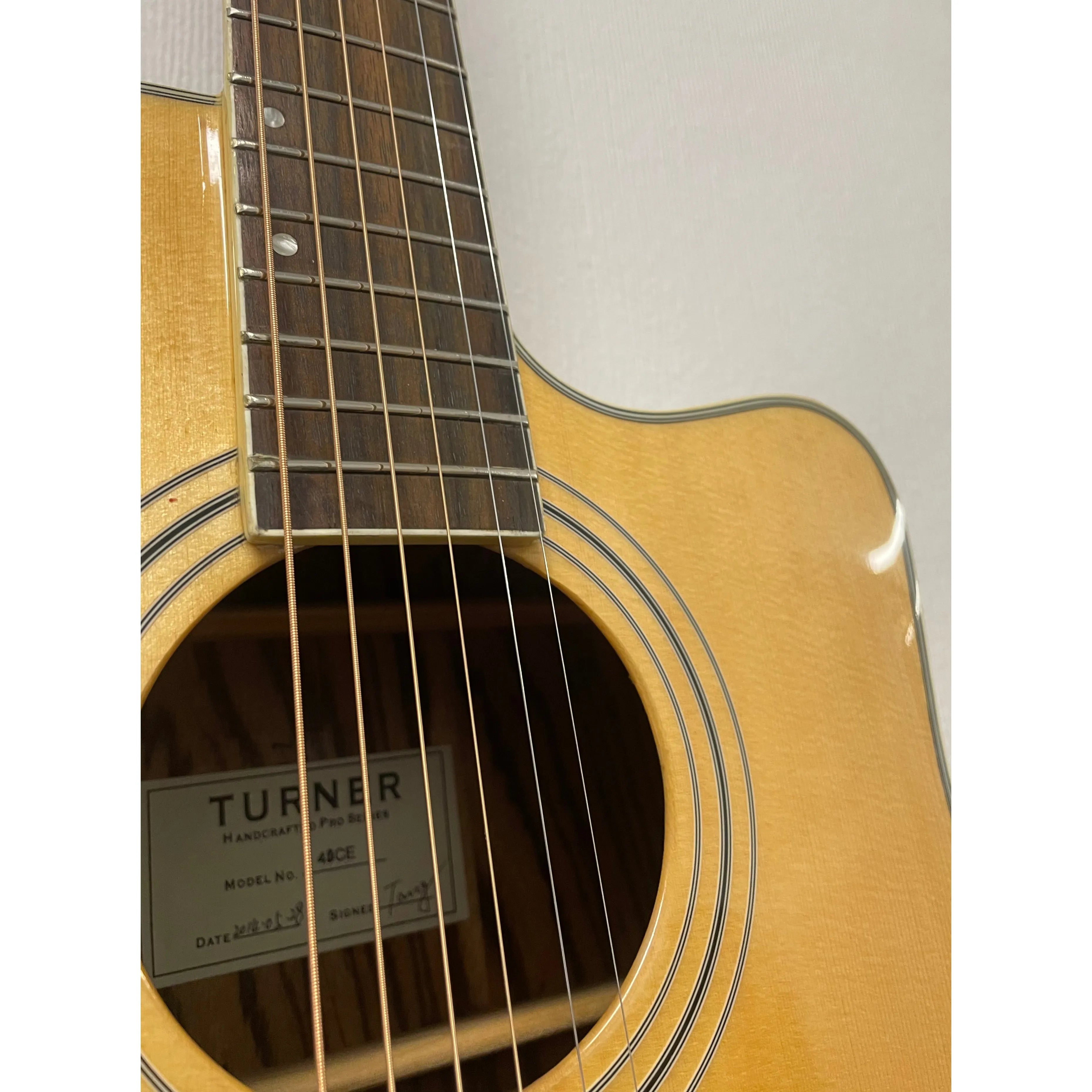 Turner Dreadnought 40CE Electro Acoustic Guitar