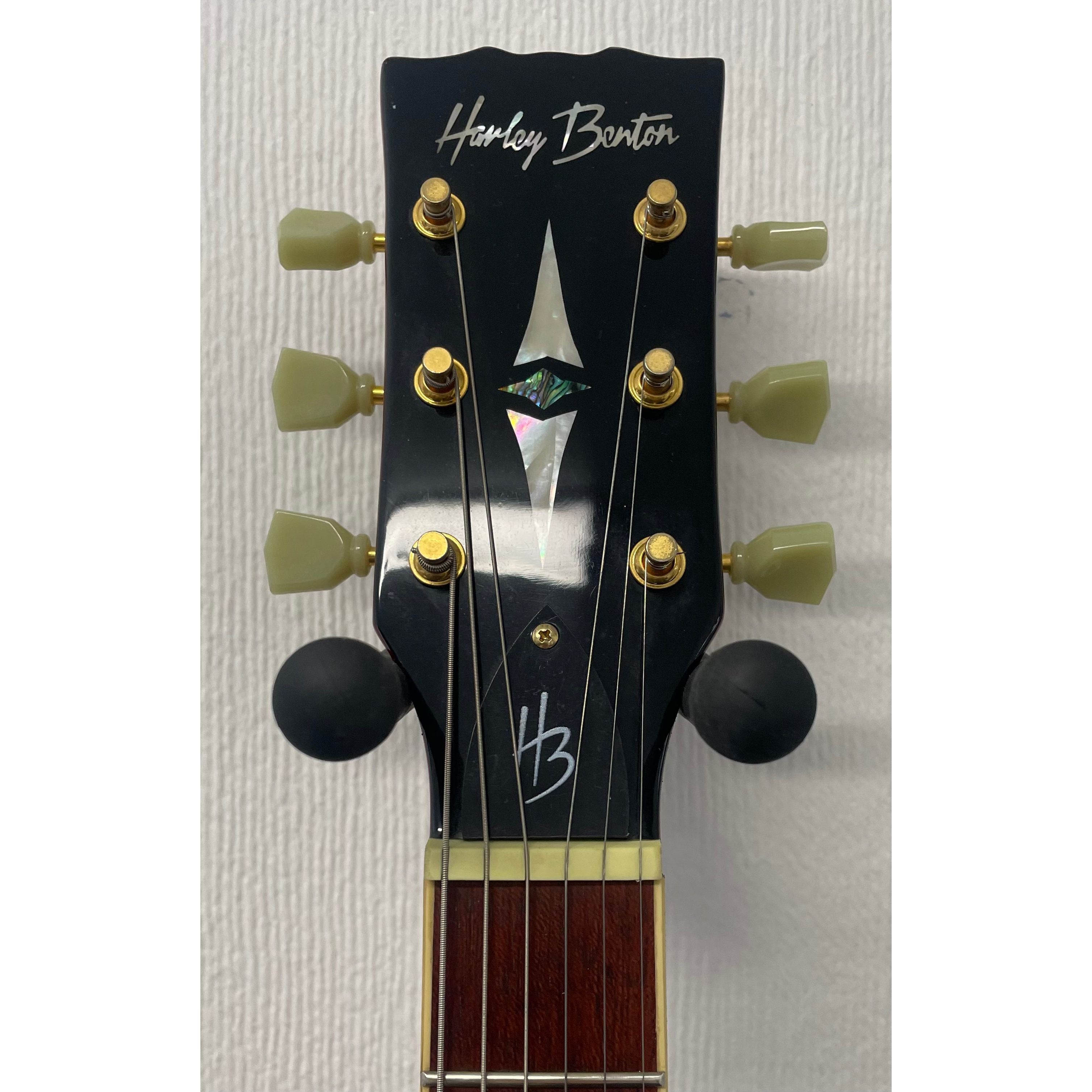 Harley Benton SC-550 Deluxe Les Paul Style Electric in Black Cherry with Gigbag Pre-Owned