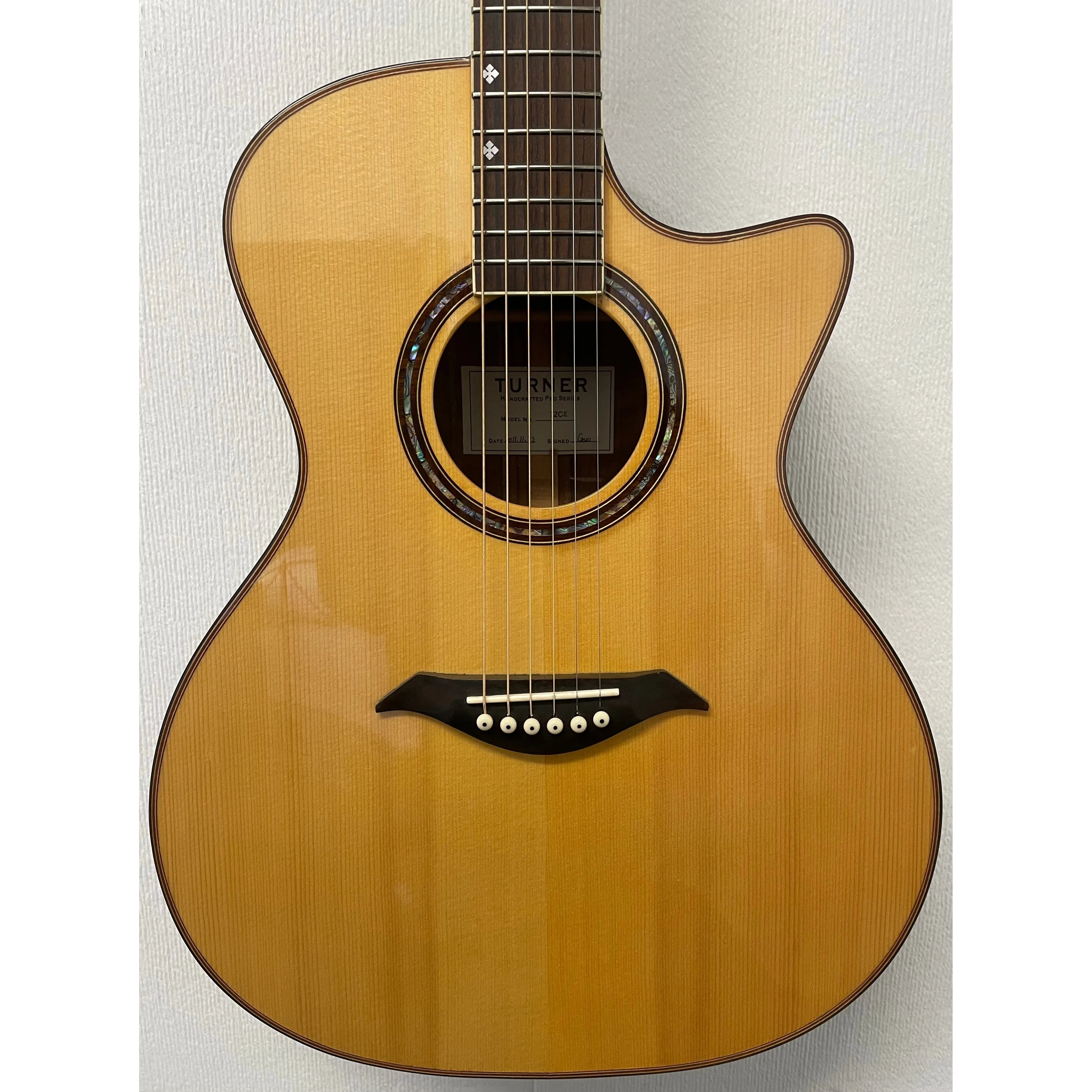 Turner Grand Concert 72CE Electro Acoustic Guitar