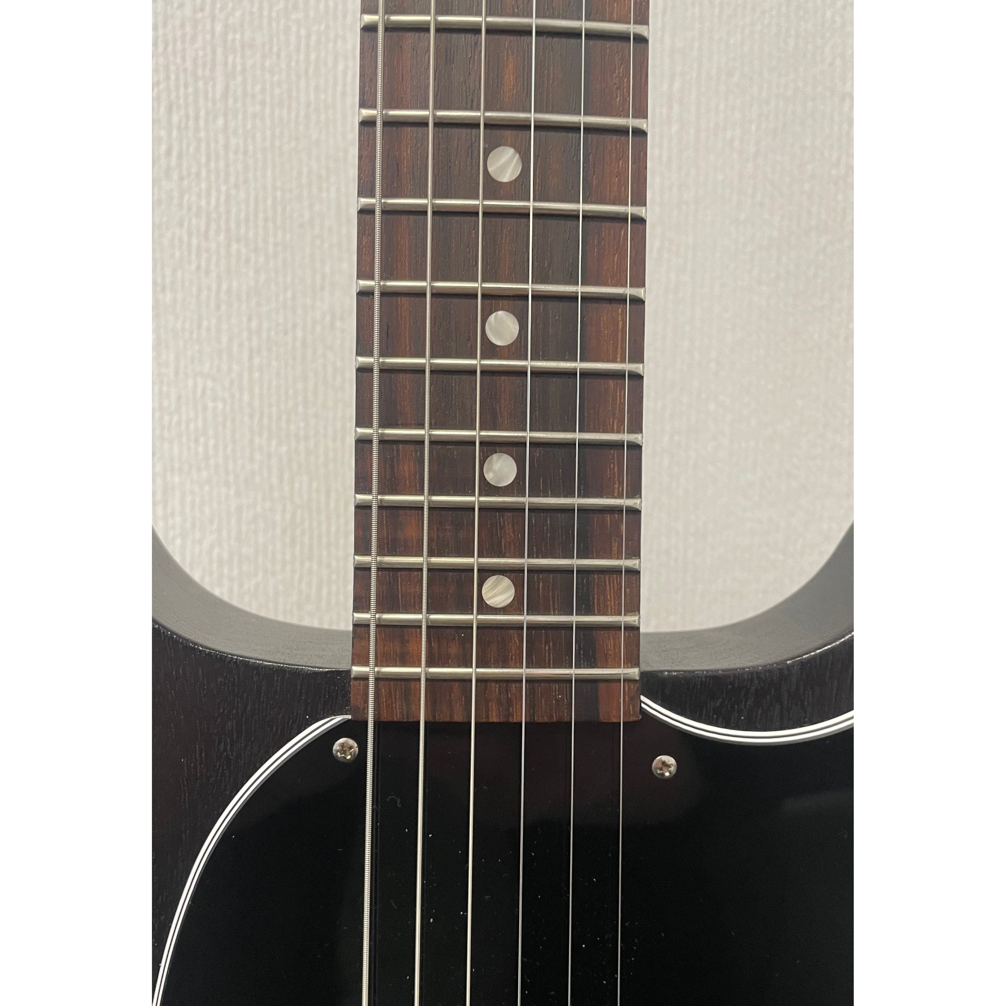 Gibson Les Paul Tribute Double Cutaway in Worn Ebony with Original Gigbag and Case Candy Pre-Owned