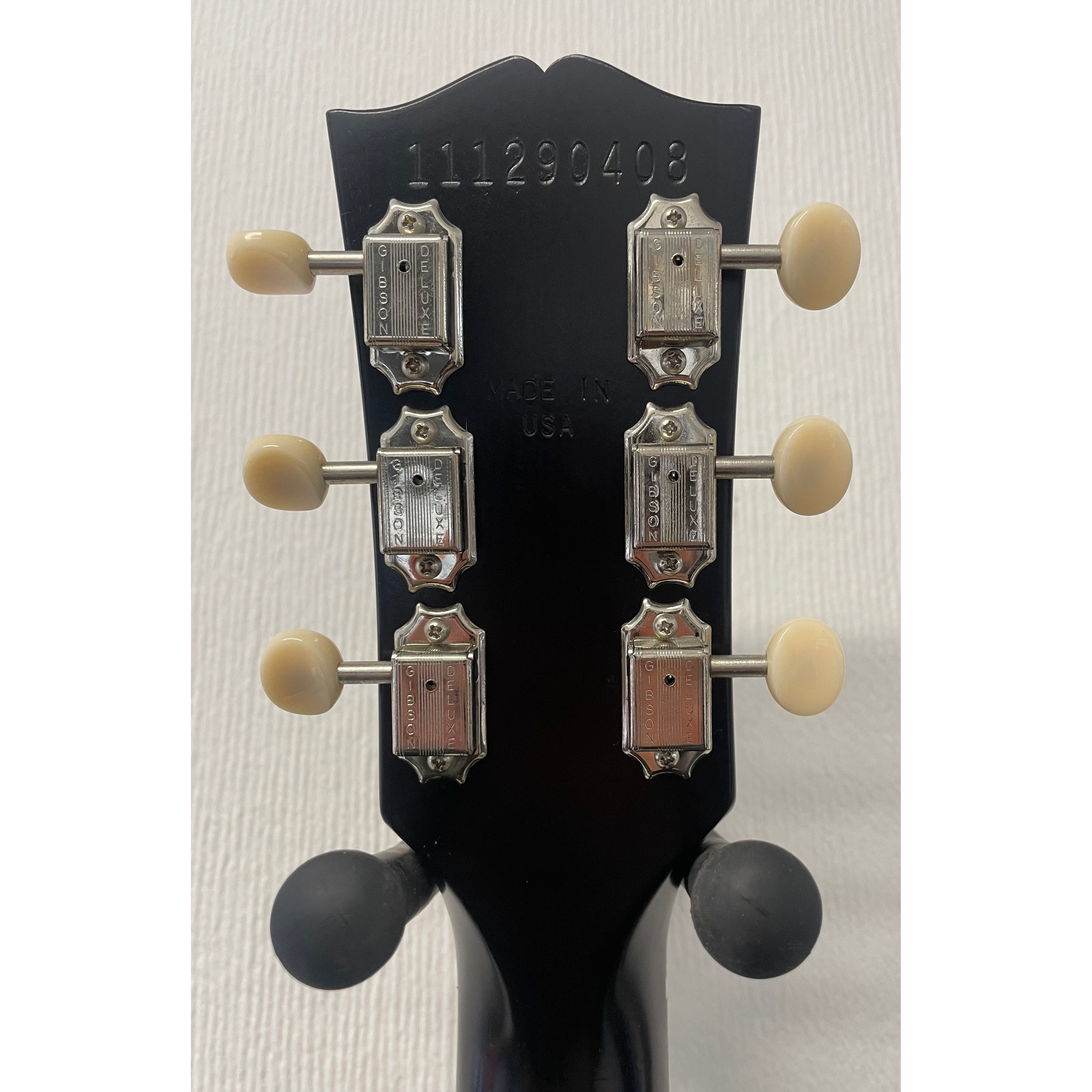 Gibson Les Paul Tribute Double Cutaway in Worn Ebony with Original Gigbag and Case Candy Pre-Owned