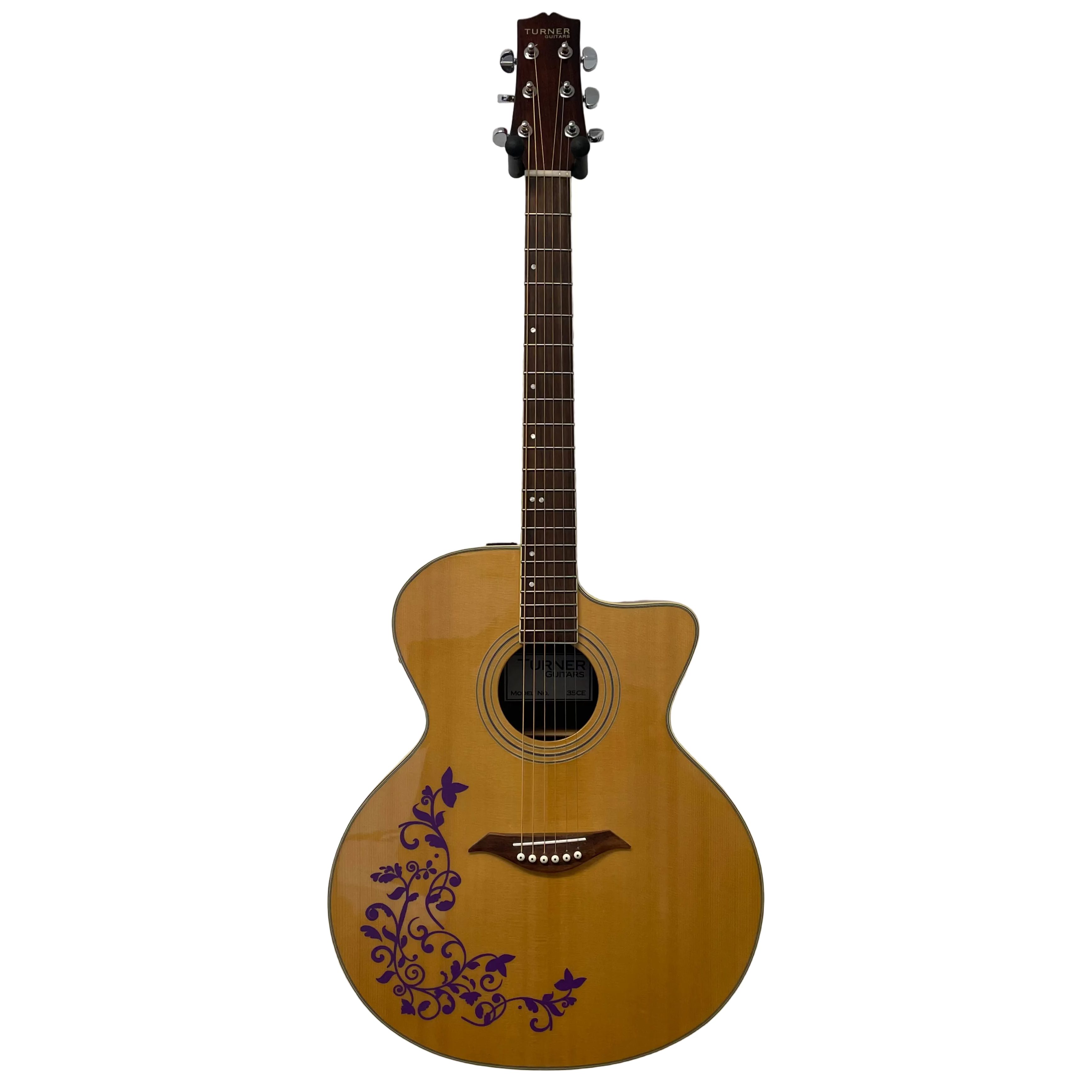Turner 35CE Jumbo Electro Acoustic Guitar in Natural Pre-Owned