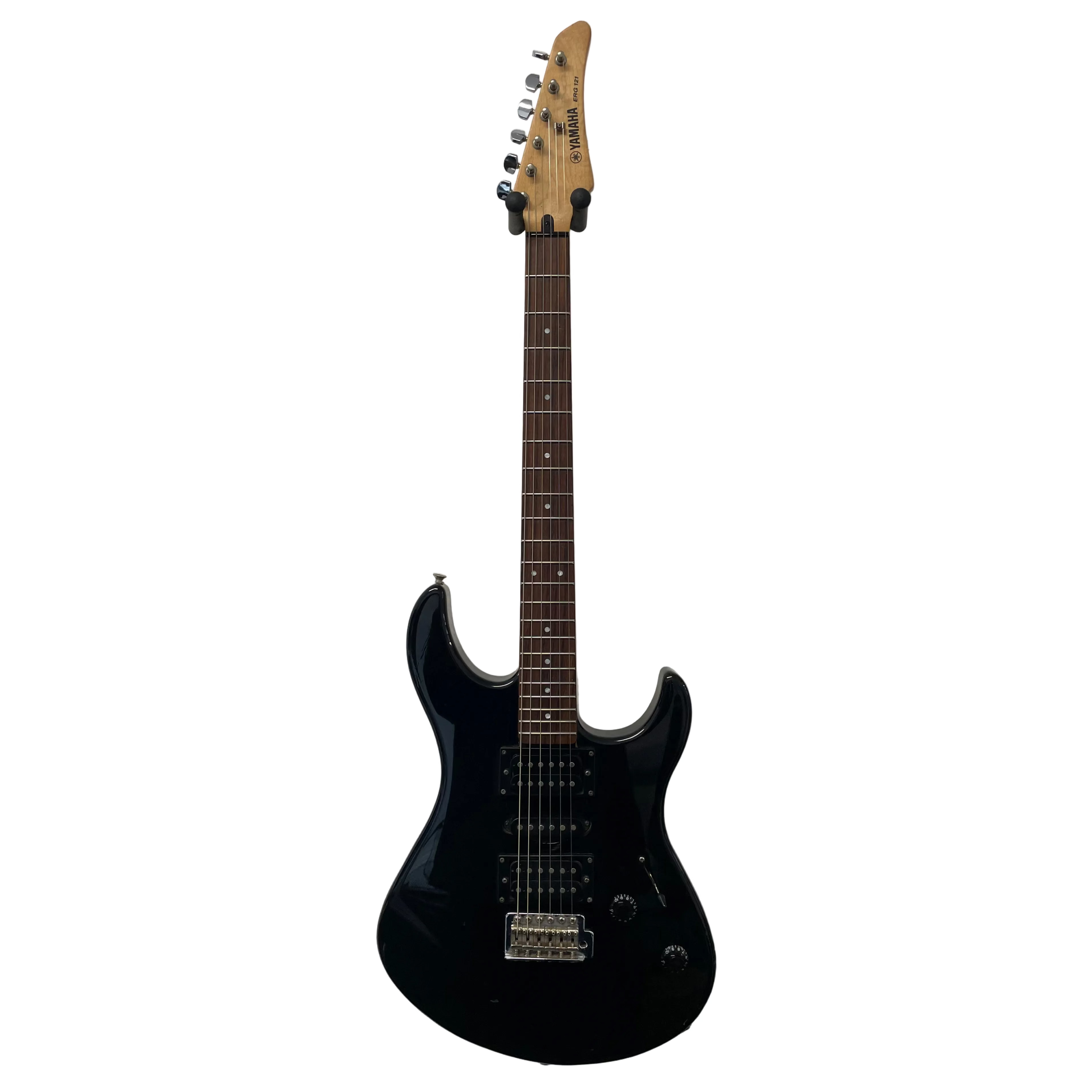 Yamaha ERG 121 Stratocaster Style Electric Guitar in Gloss Black Pre-Owned