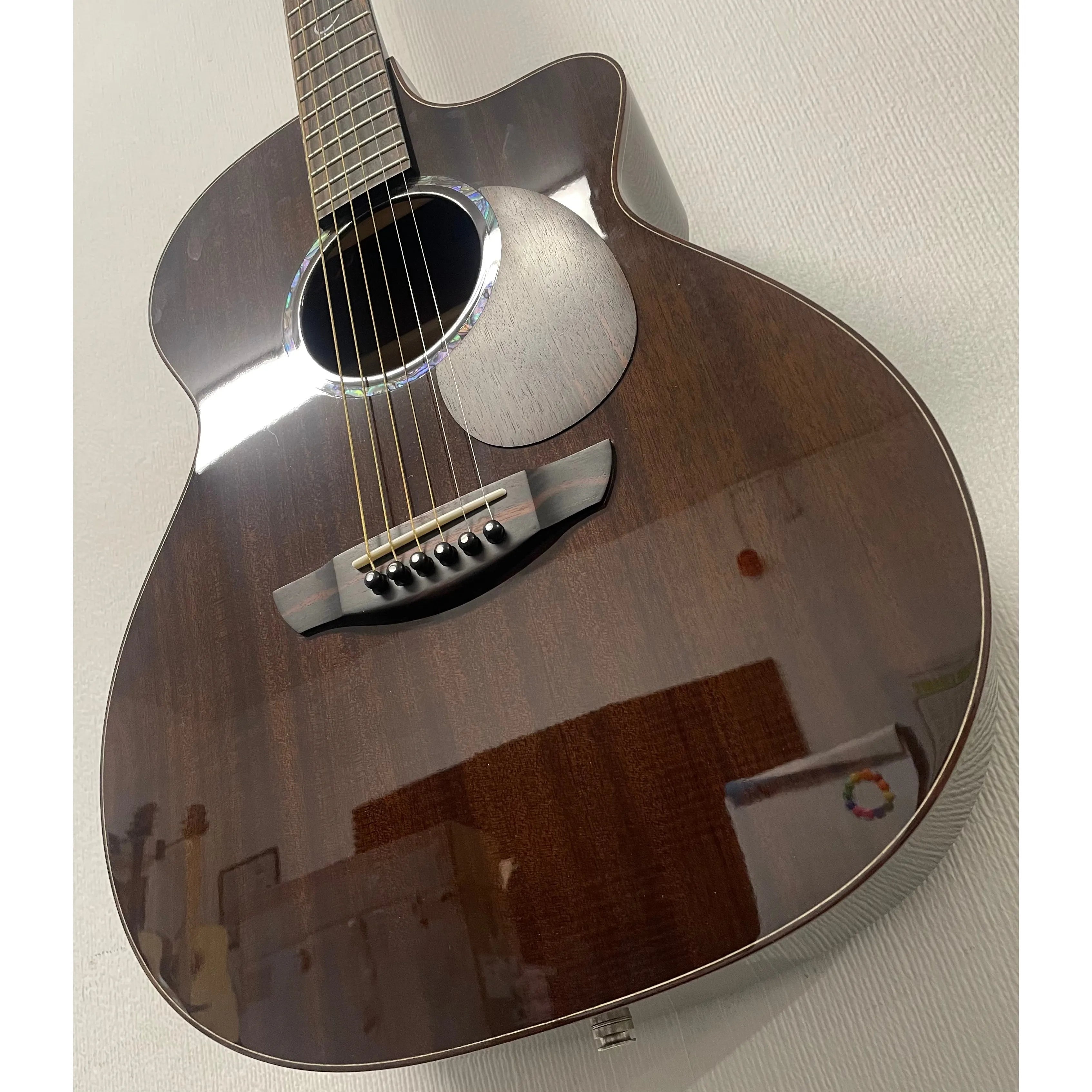 Faith Legacy Dark Roast Earth Electro/Cut Acoustic Guitar inc Hardcase B STOCK