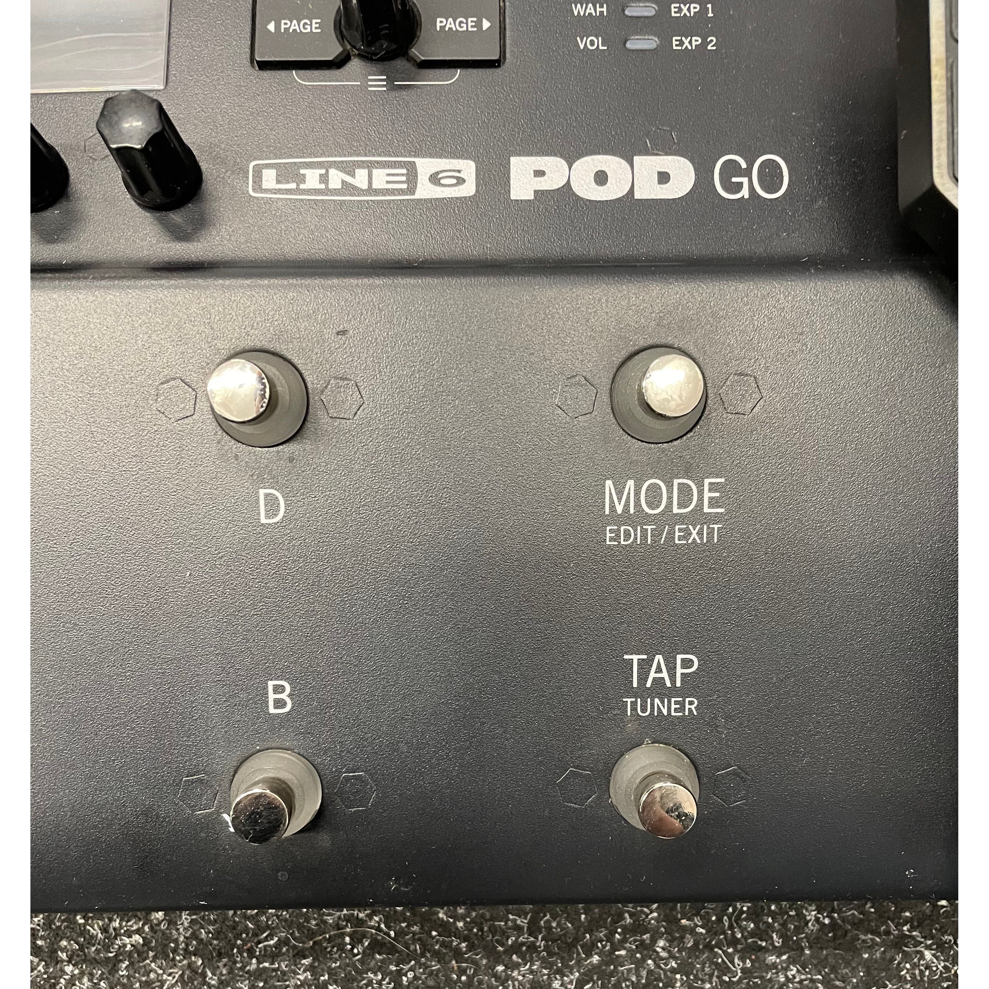 Line 6 POD GO Portable Amp and Effects Modeller Pre-Owned