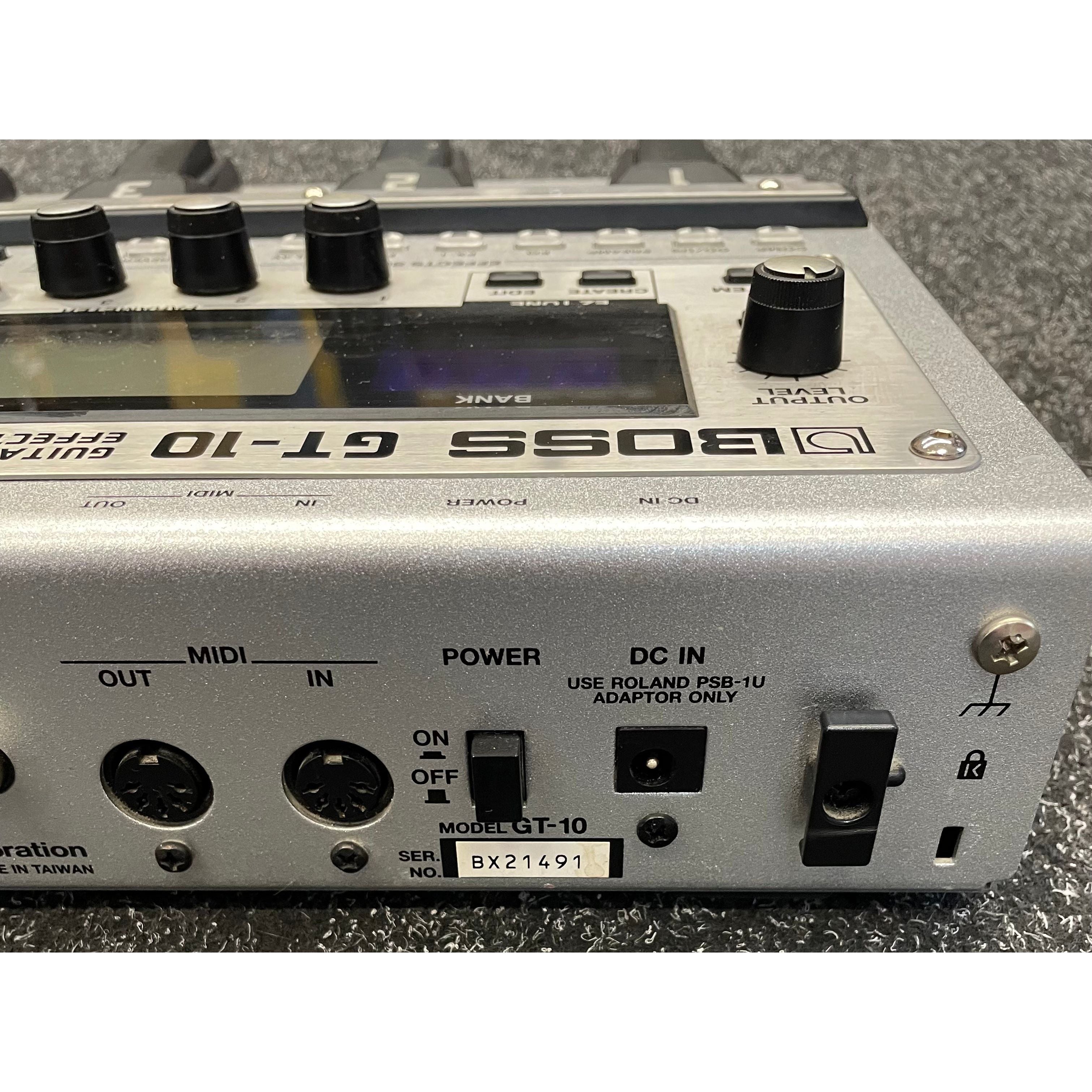Boss GT-10 Guitar FX Processor, Multi Effects Pedal Pre-Owned