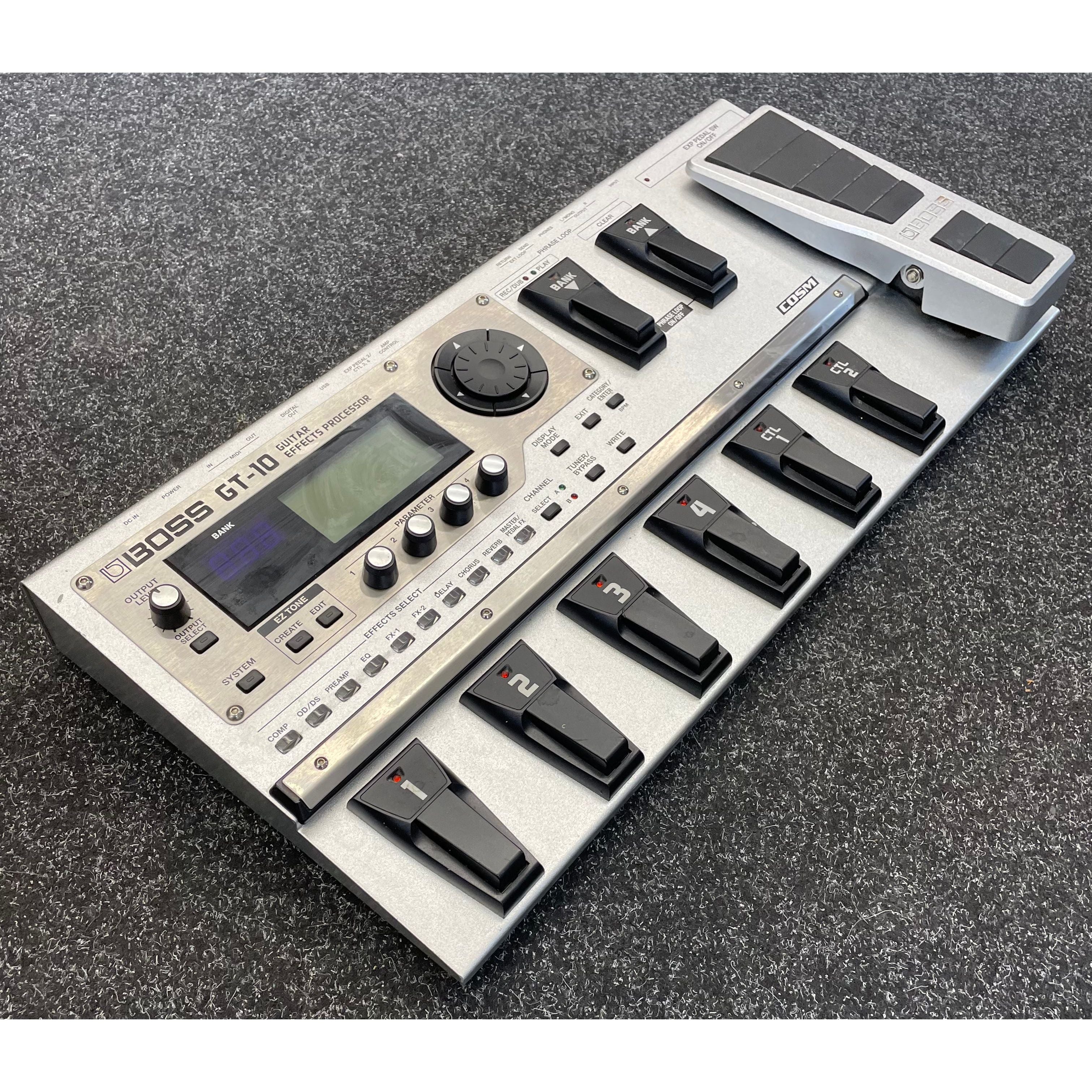 Boss GT-10 Guitar FX Processor, Multi Effects Pedal Pre-Owned