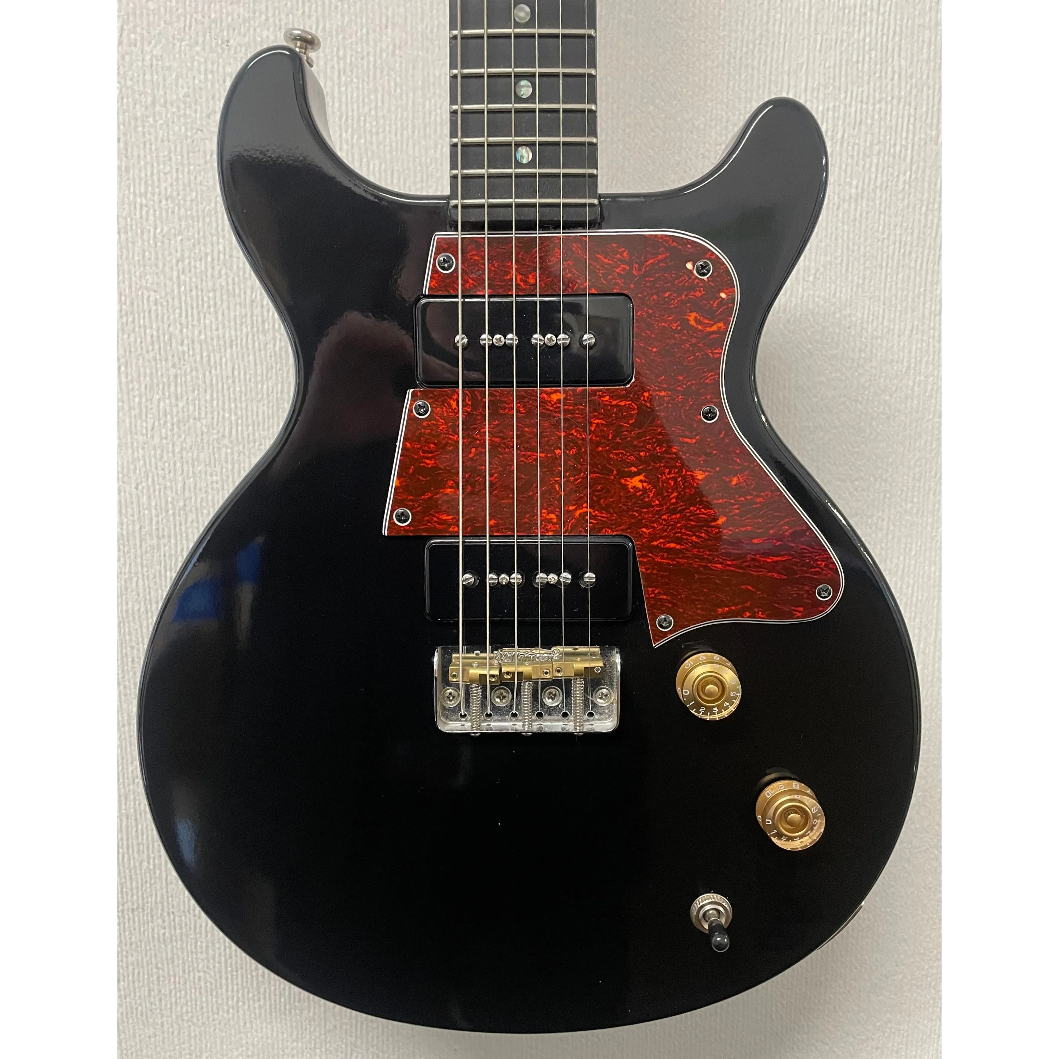 Custom Guitars Kingmaker Unique Luthier Built Electric Guitar with P90's and Slash Artwork Pre-Owned