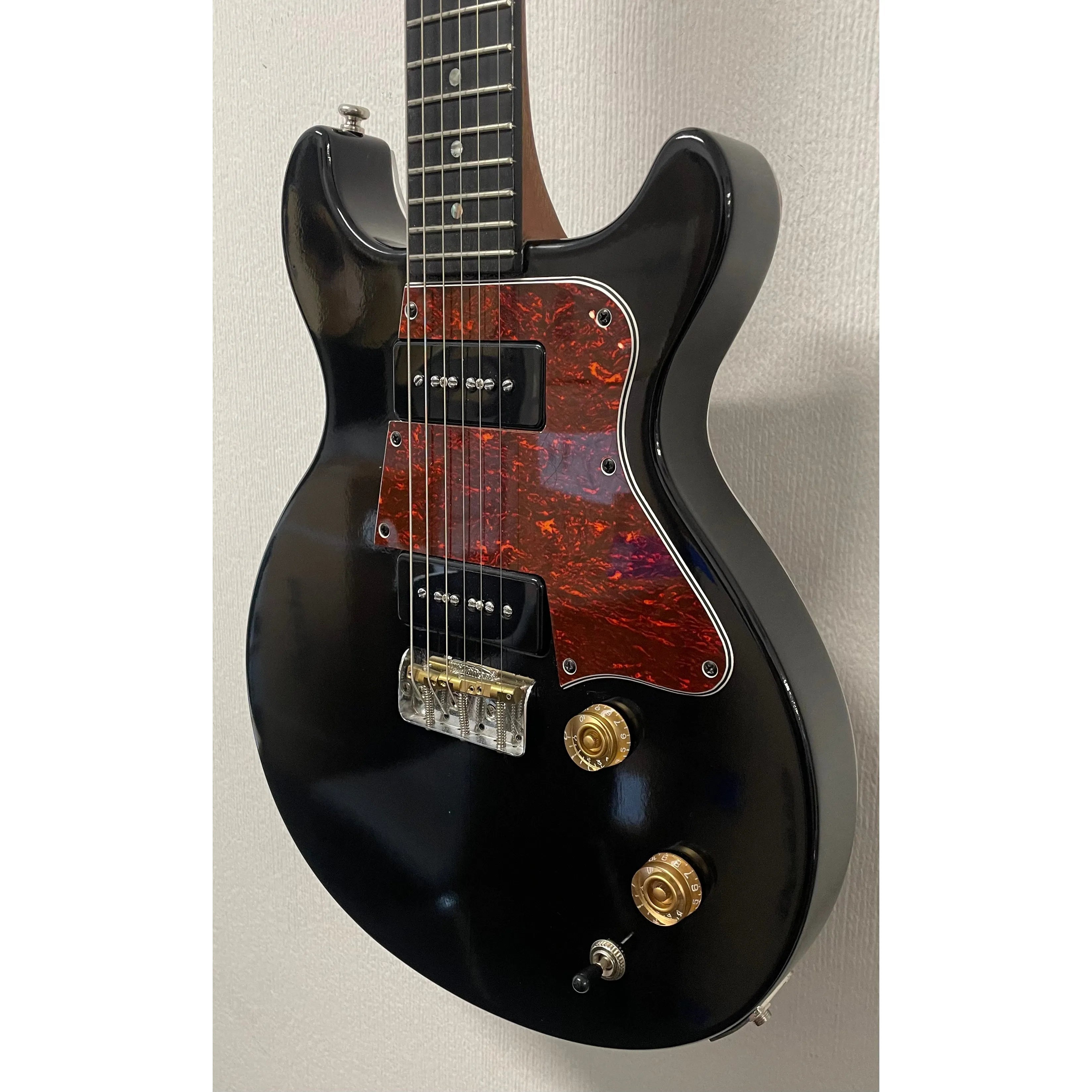 Custom Guitars Kingmaker Unique Luthier Built Electric Guitar with P90's and Slash Artwork Pre-Owned