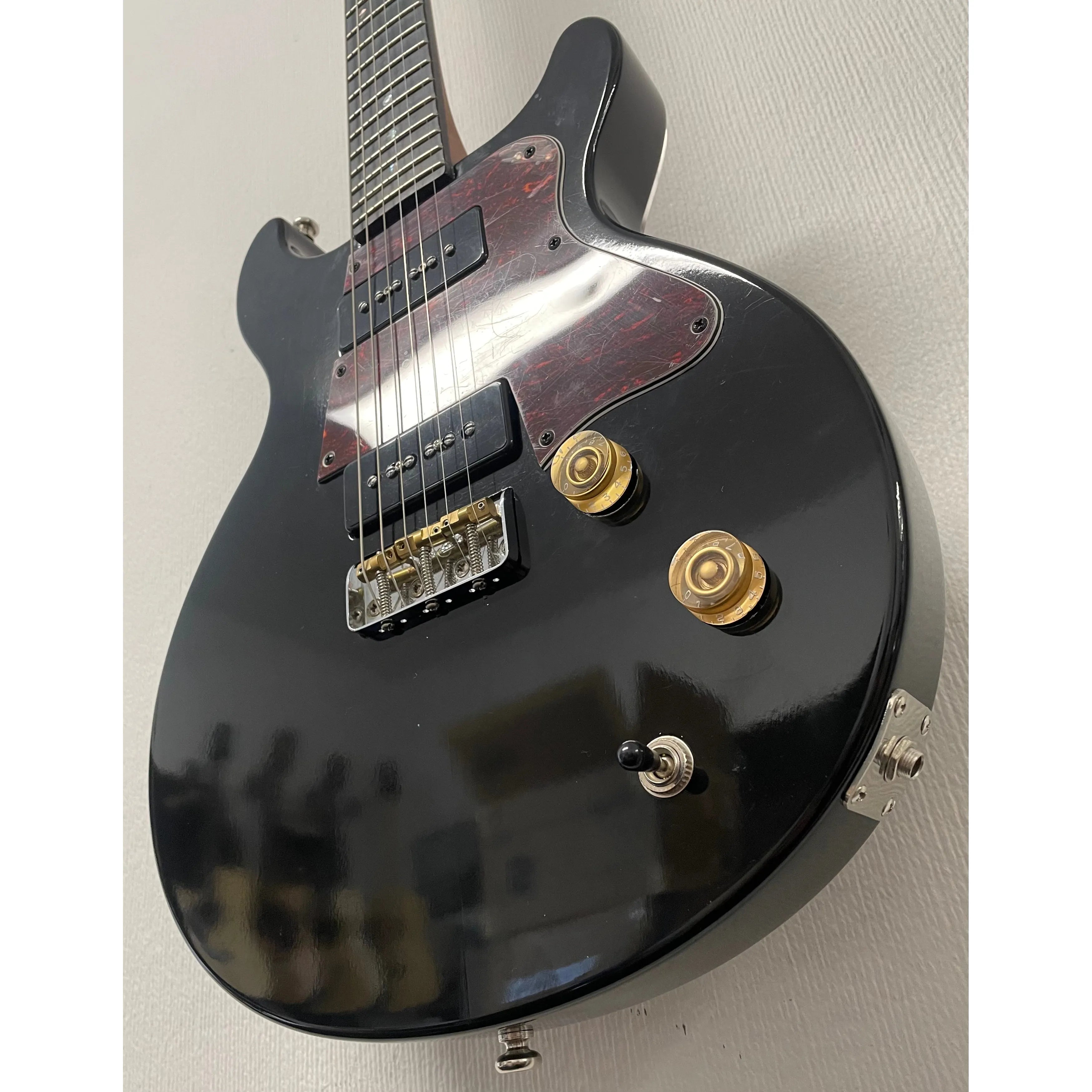 Custom Guitars Kingmaker Unique Luthier Built Electric Guitar with P90's and Slash Artwork Pre-Owned