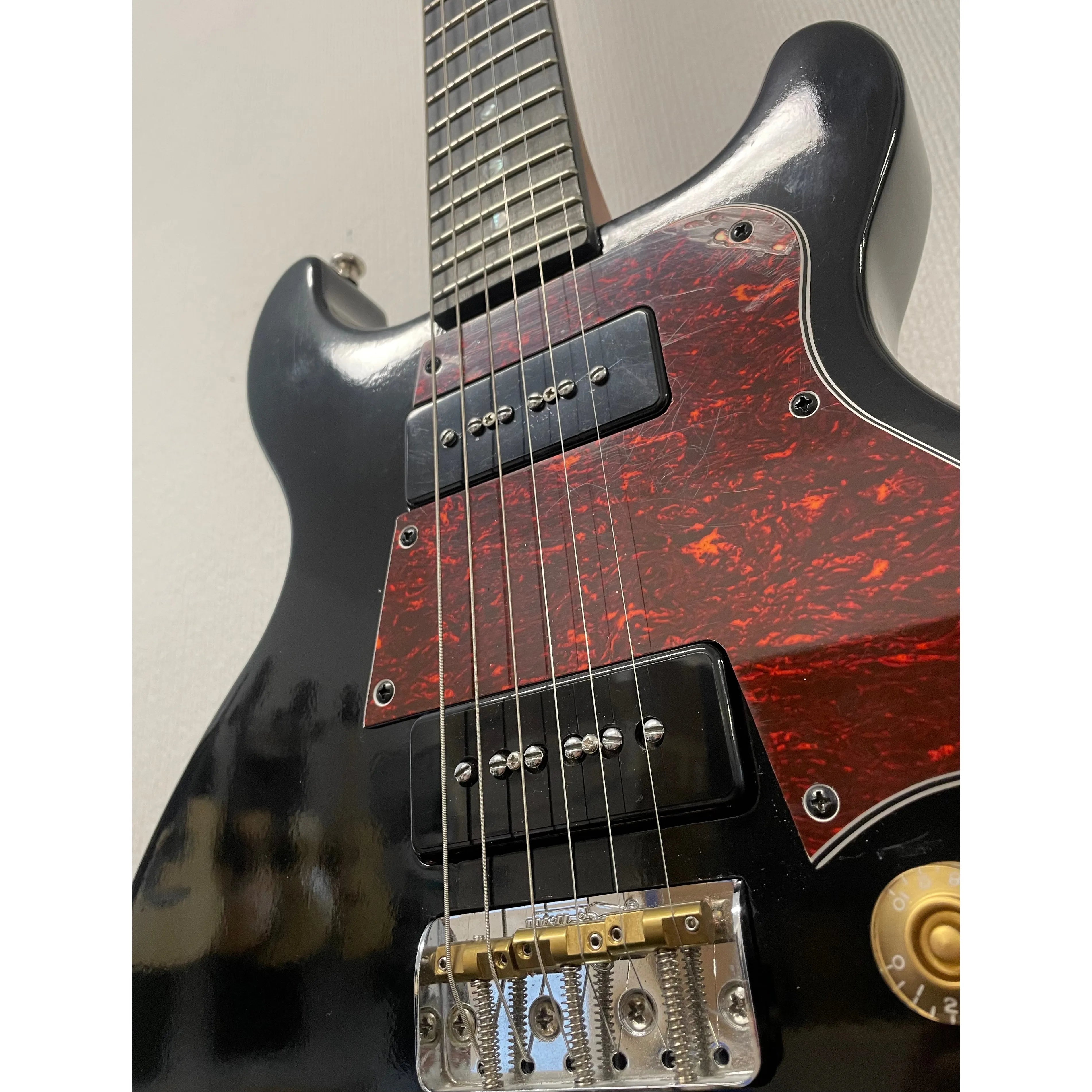 Custom Guitars Kingmaker Unique Luthier Built Electric Guitar with P90's and Slash Artwork Pre-Owned