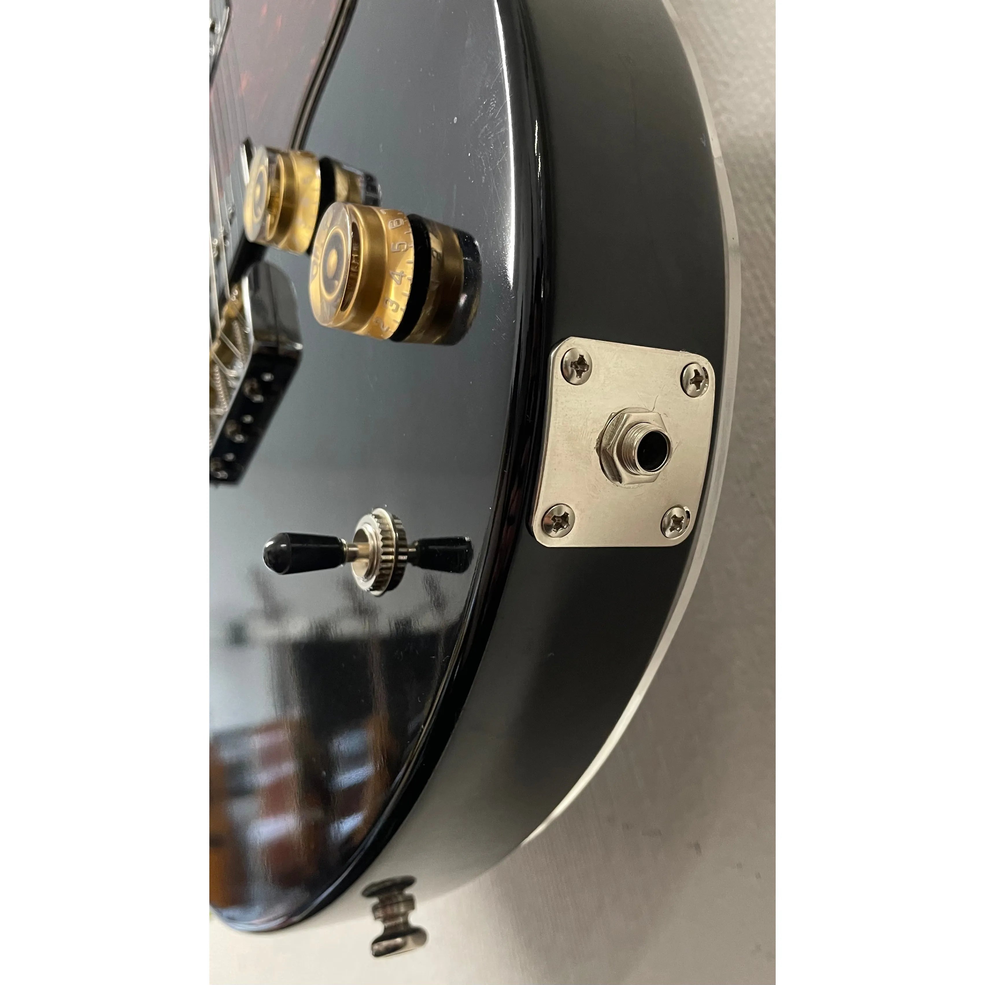 Custom Guitars Kingmaker Unique Luthier Built Electric Guitar with P90's and Slash Artwork Pre-Owned