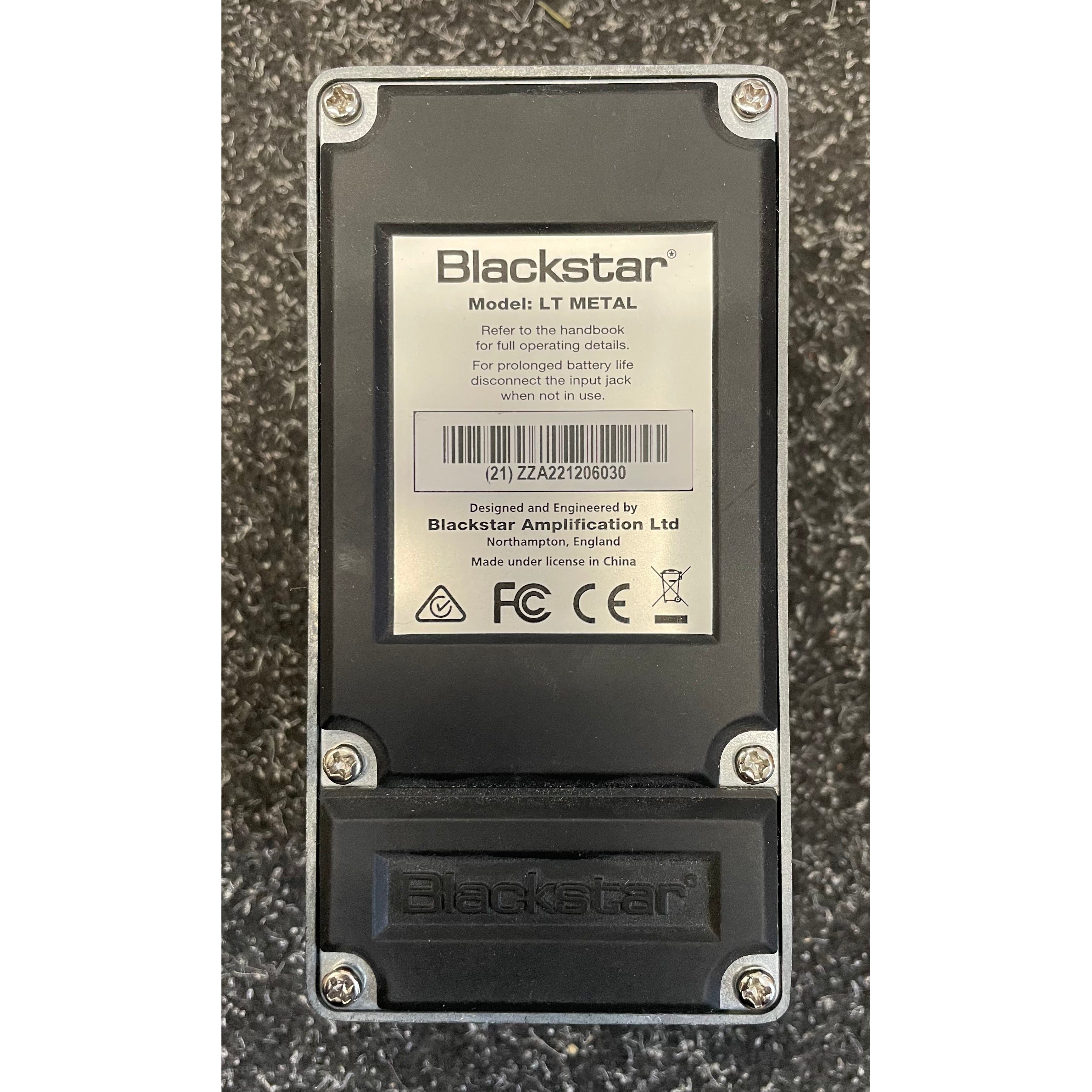 Blackstar LT Metal Pedal for Electric Guitar Pre-Owned