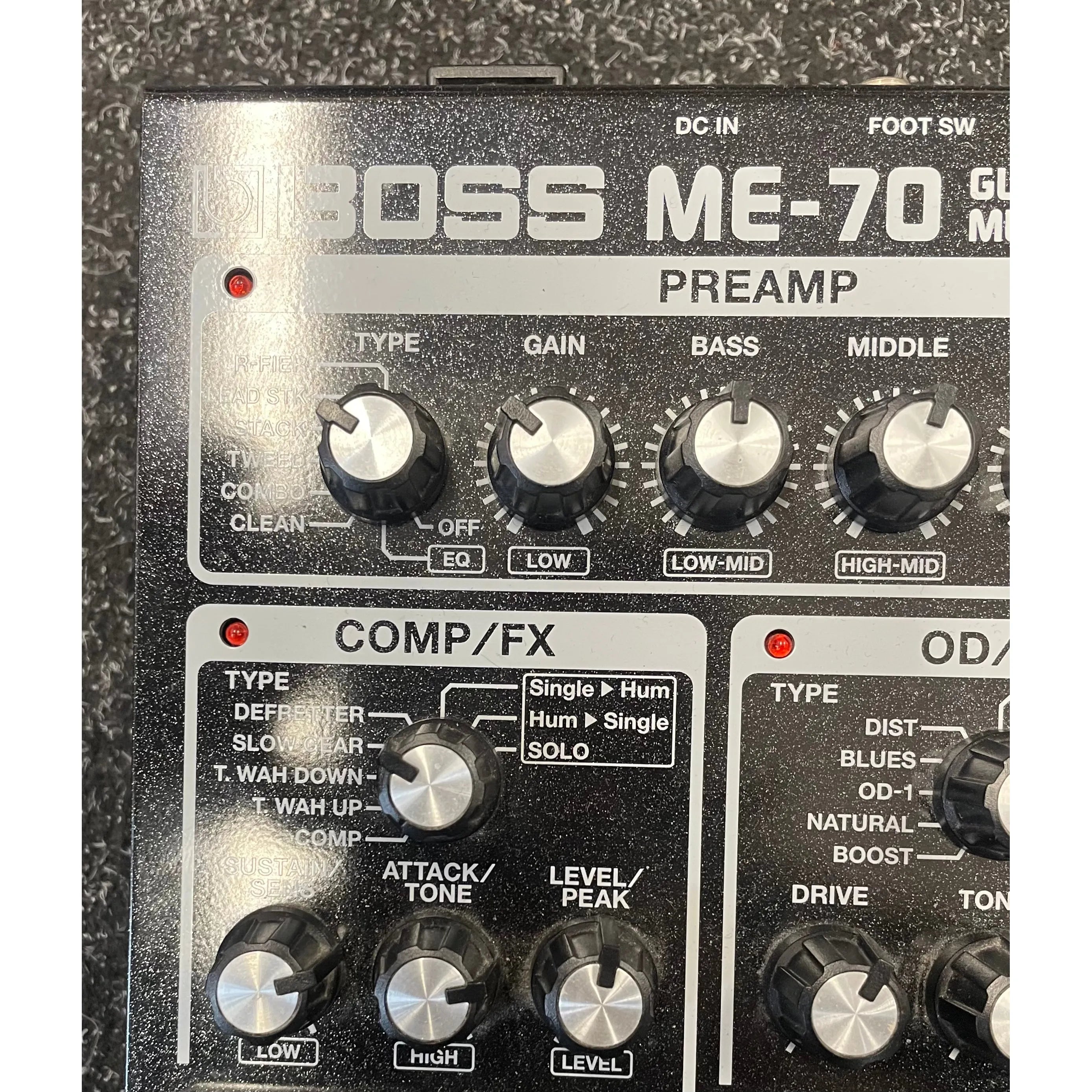 BOSS ME-70 Multi-Effect Unit for Guitar Pre-Owned