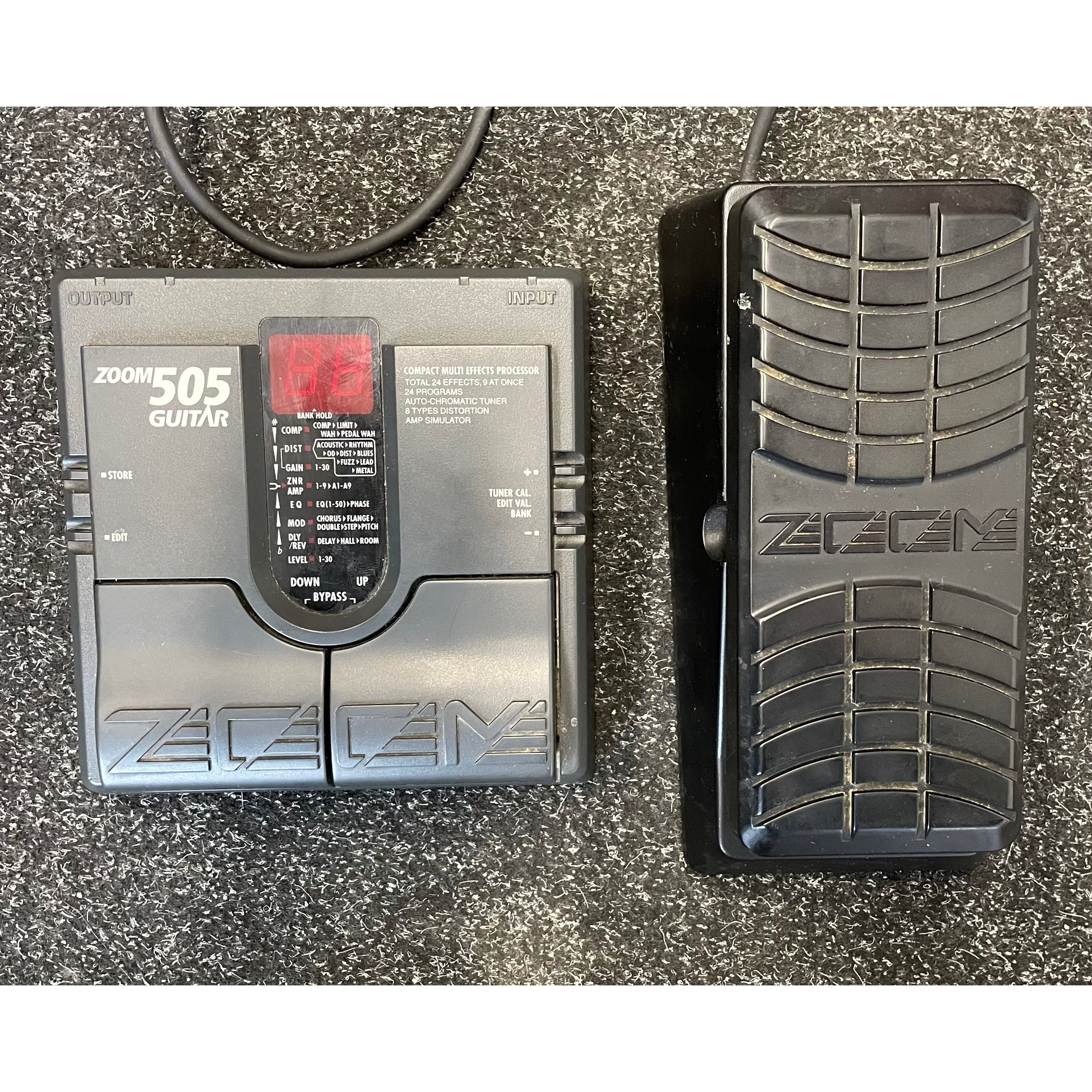 Zoom 505 Guitar Effects Processor with Zoom FP02 Expression Pedal Pre-Owned