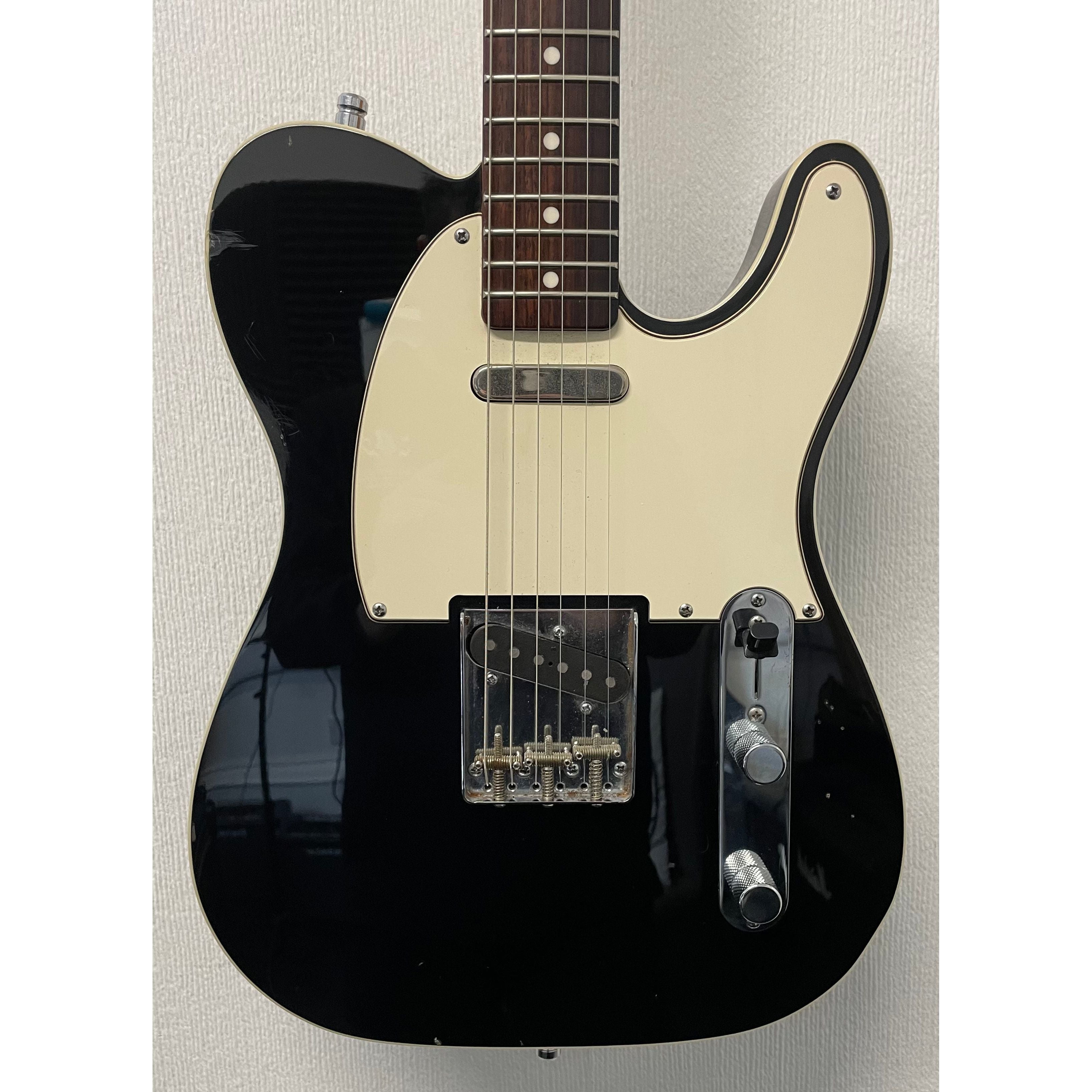 Squier Classic Vibe Telecaster Custom with Painted Head Cap, 2013, in Black Pre-Owned