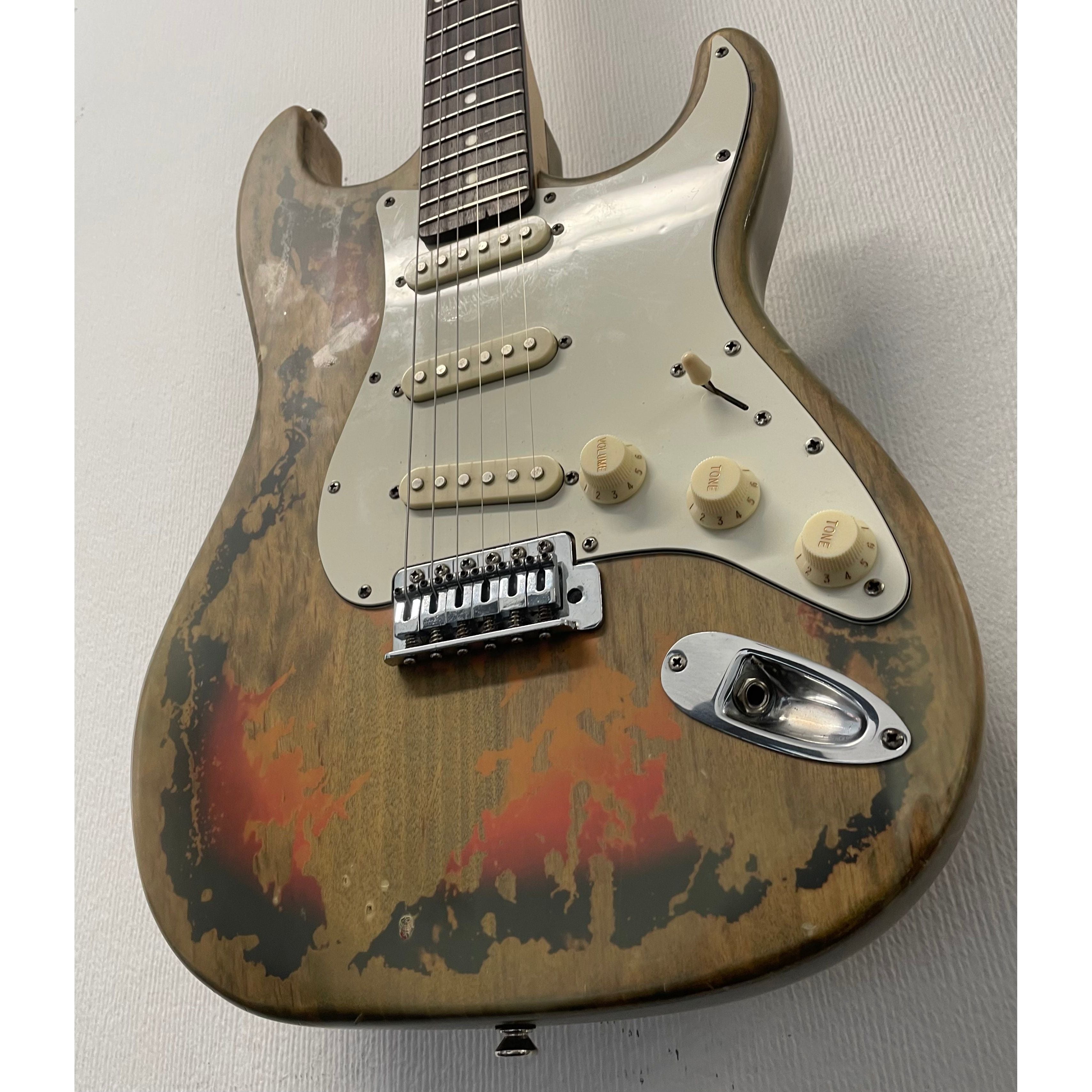 Jaxville Roadworn Stratocaster Style Electric Guitar Pre-Owned