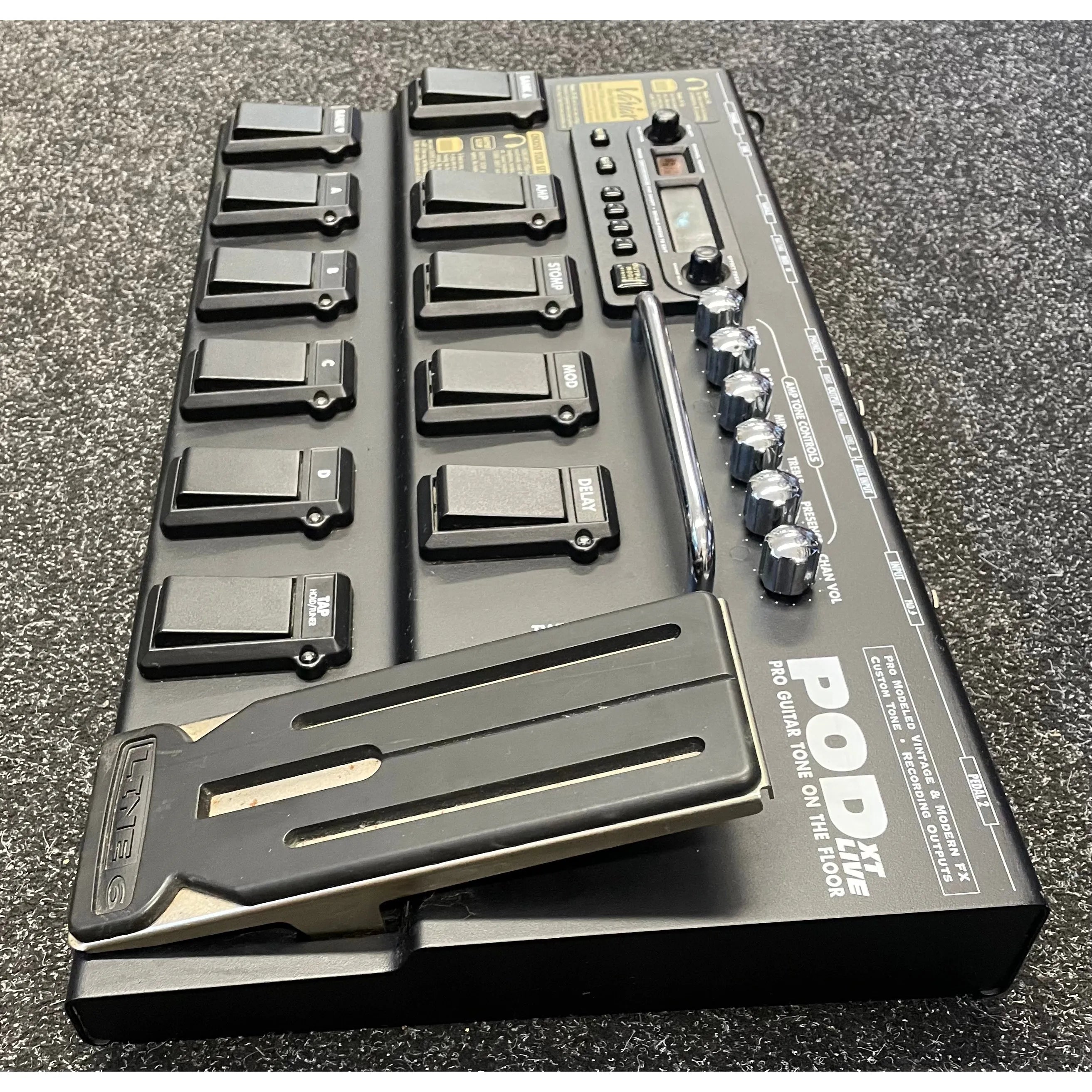 Line 6 POD XT Live Multi Effects Pedal for Guitar Pre-Owned