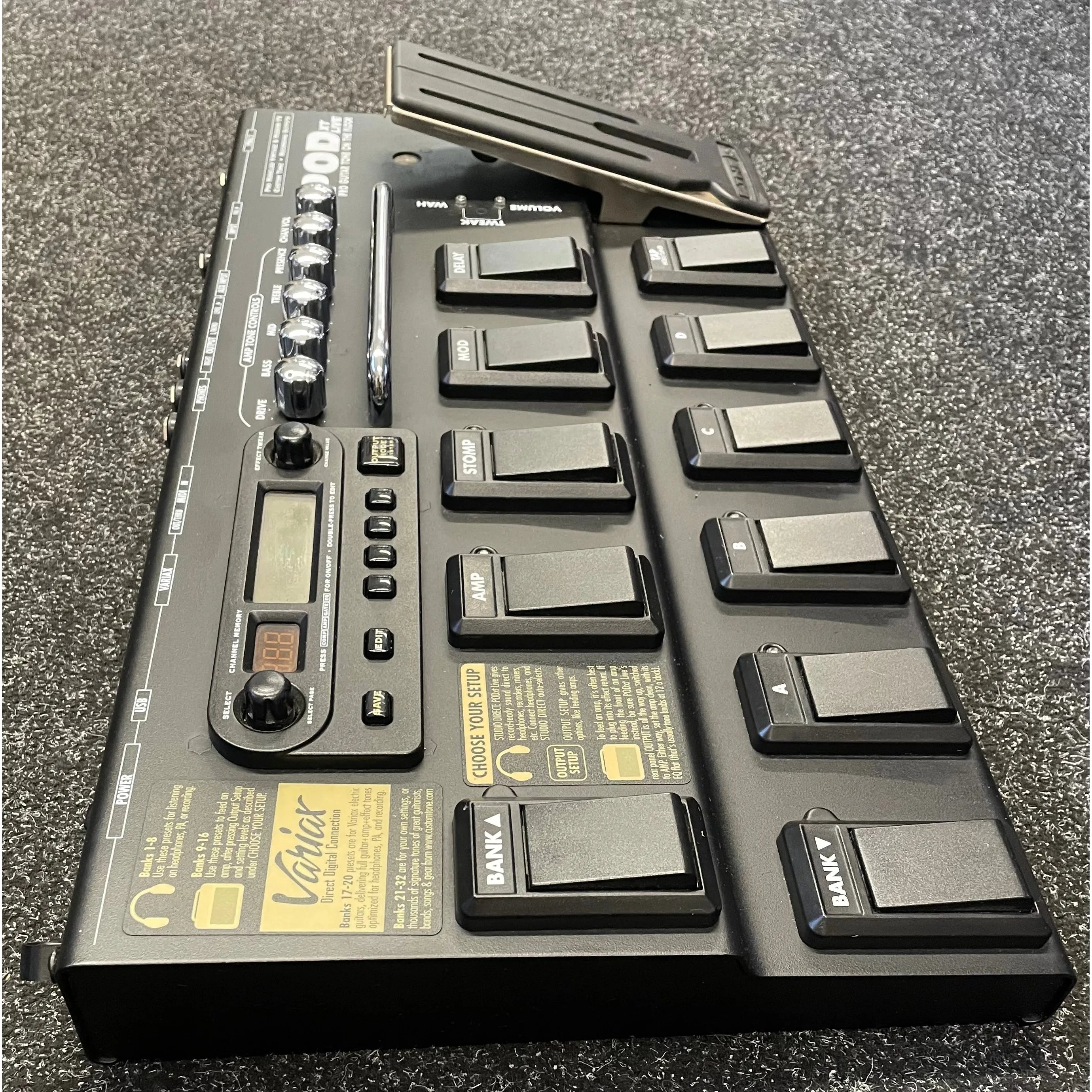 Line 6 POD XT Live Multi Effects Pedal for Guitar Pre-Owned