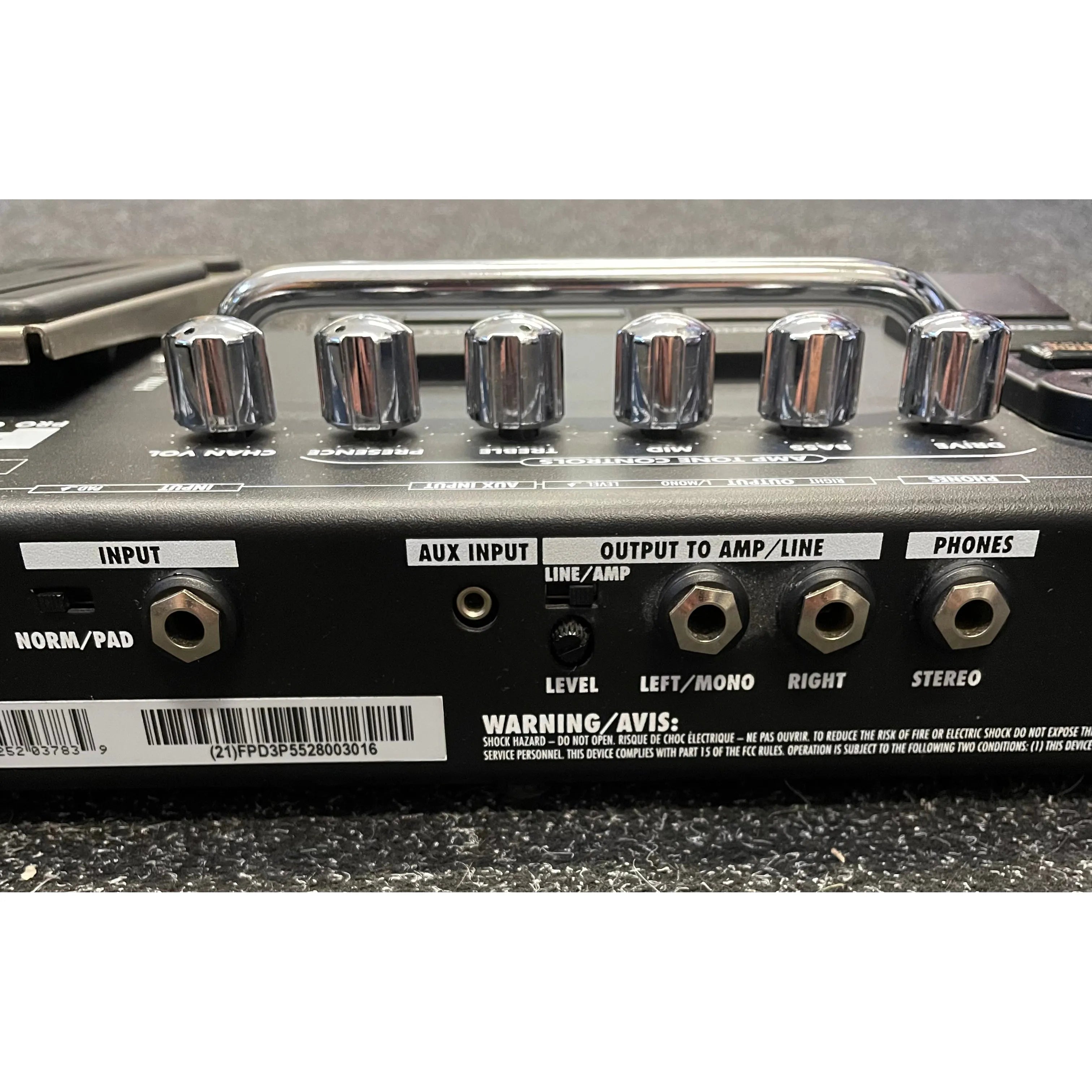 Line 6 POD XT Live Multi Effects Pedal for Guitar Pre-Owned