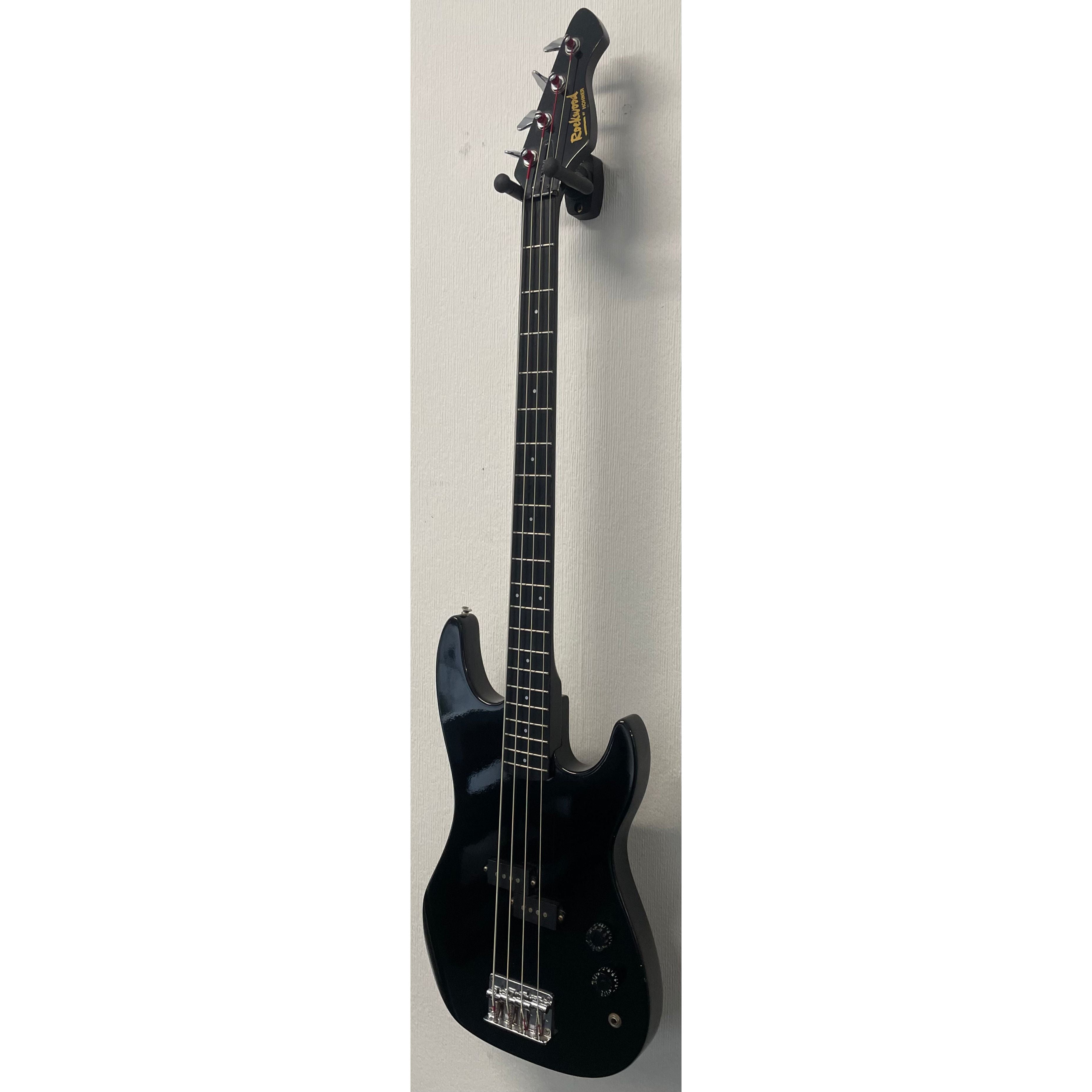 Rockwood by Hohner LX100B Bass Guitar in Black Pre-Owned