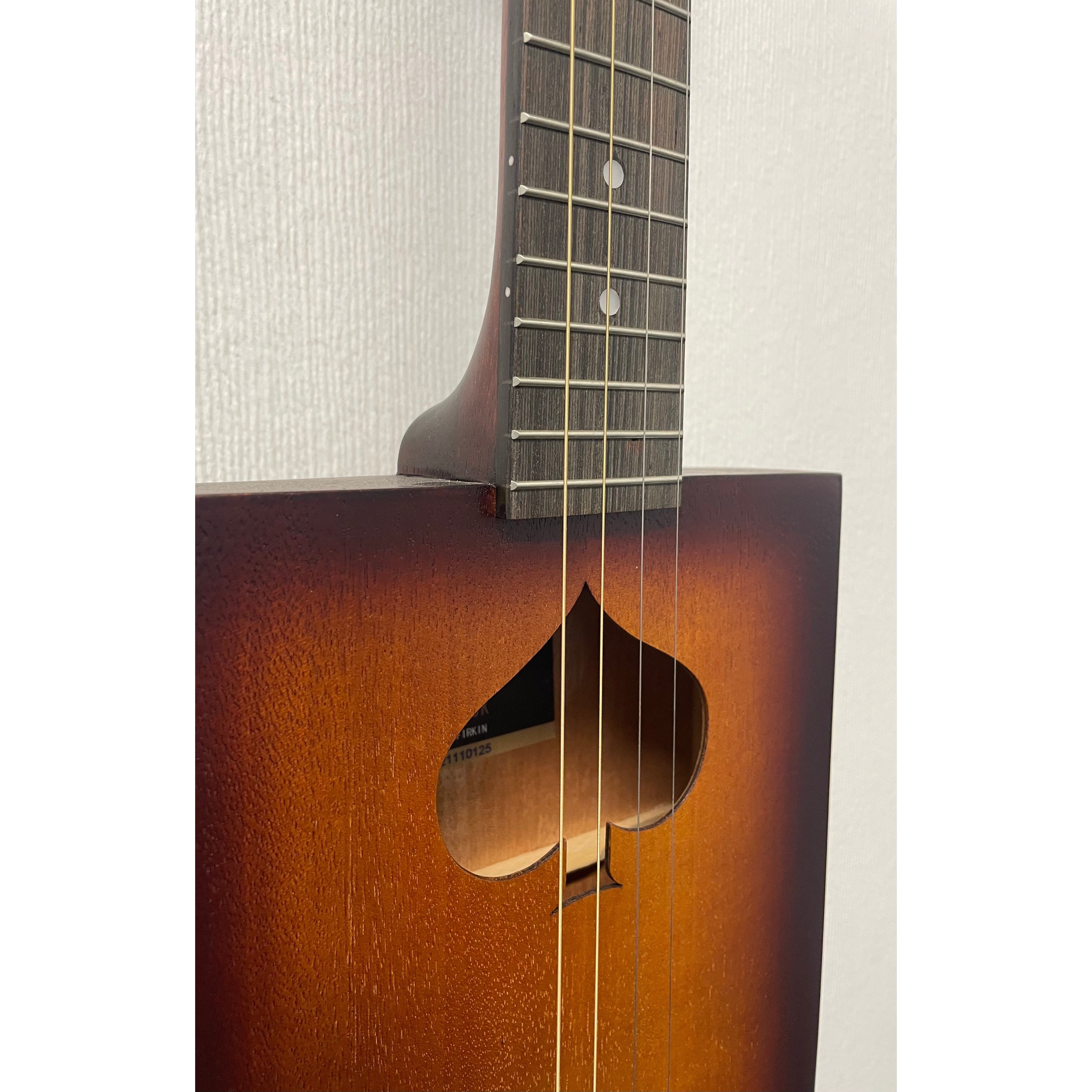 J.N Guitars Cask Firkin Acoustic Cigar Box Guitar in Sunburst - B Stock