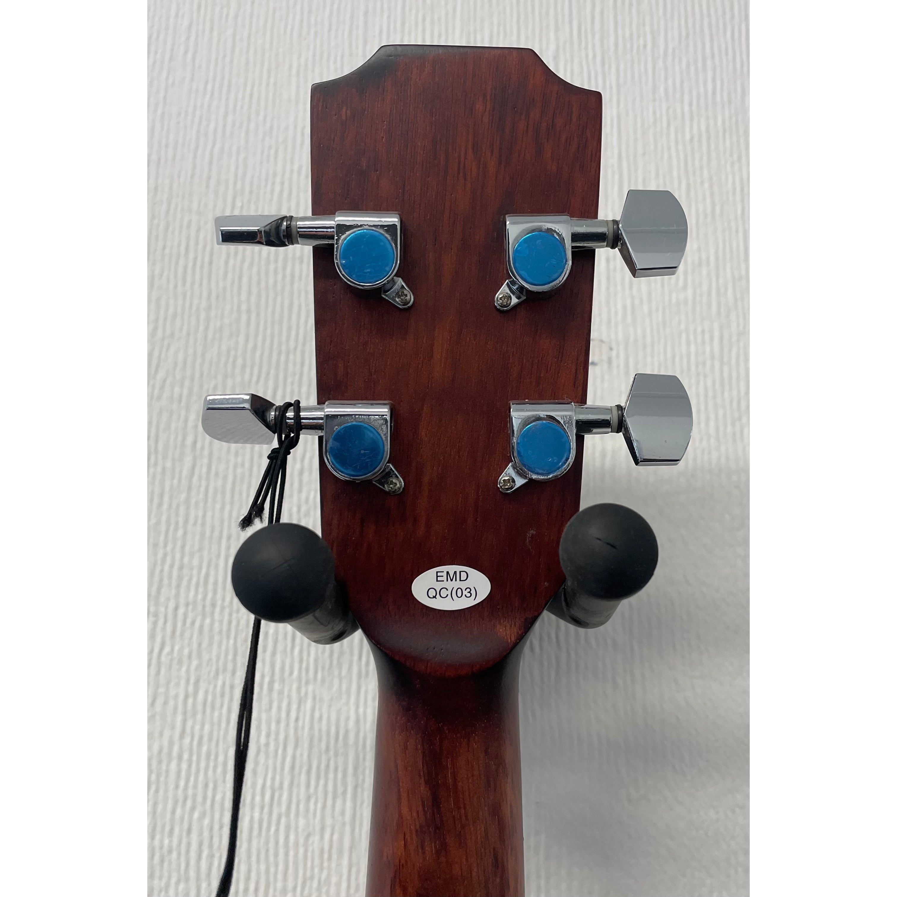 J.N Guitars Cask Firkin Acoustic Cigar Box Guitar in Sunburst - B Stock