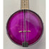 Gold Tone Gem Banjolele in Pink Pre-Owned