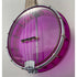 Gold Tone Gem Banjolele in Pink Pre-Owned