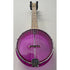 Gold Tone Gem Banjolele in Pink Pre-Owned