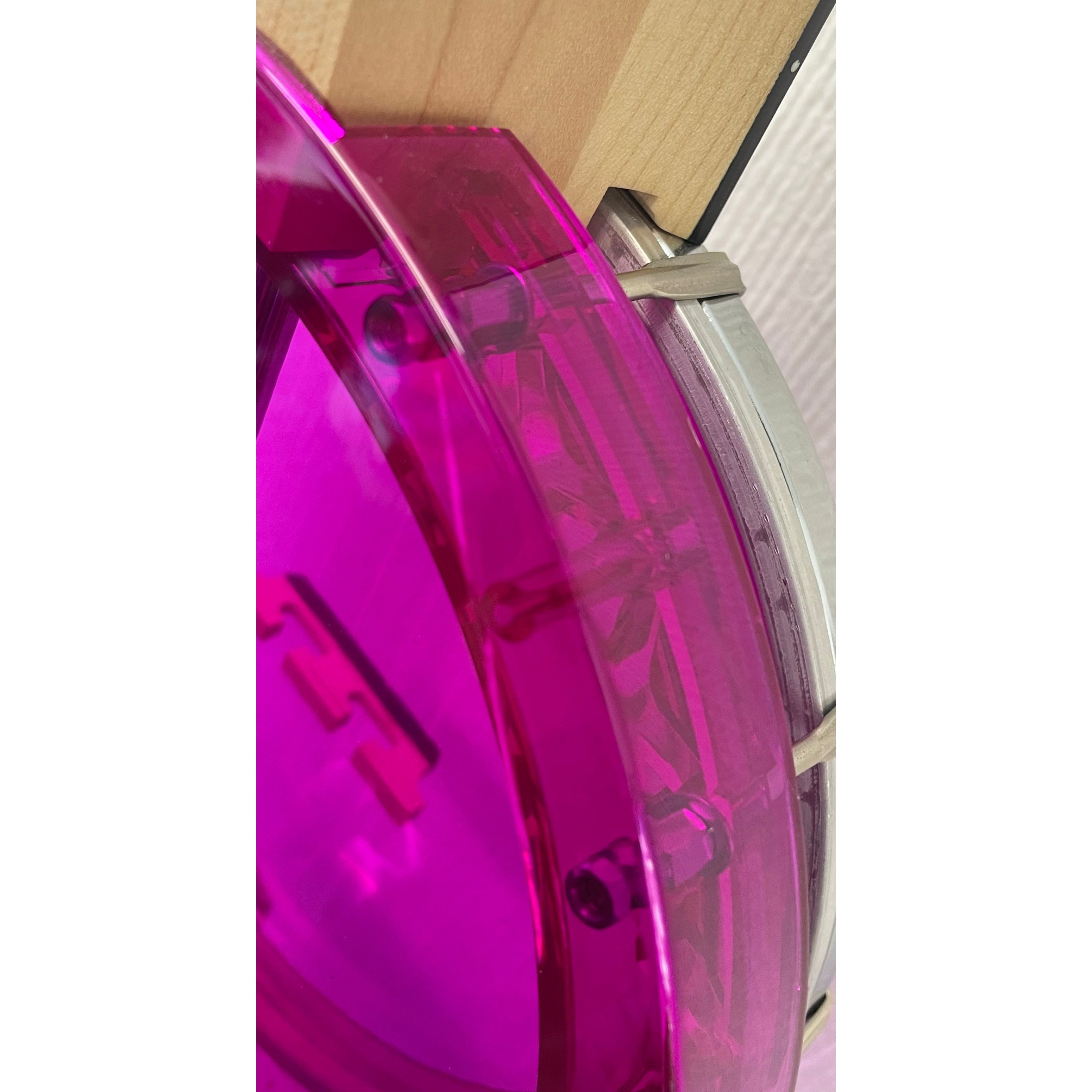 Gold Tone Gem Banjolele in Pink Pre-Owned