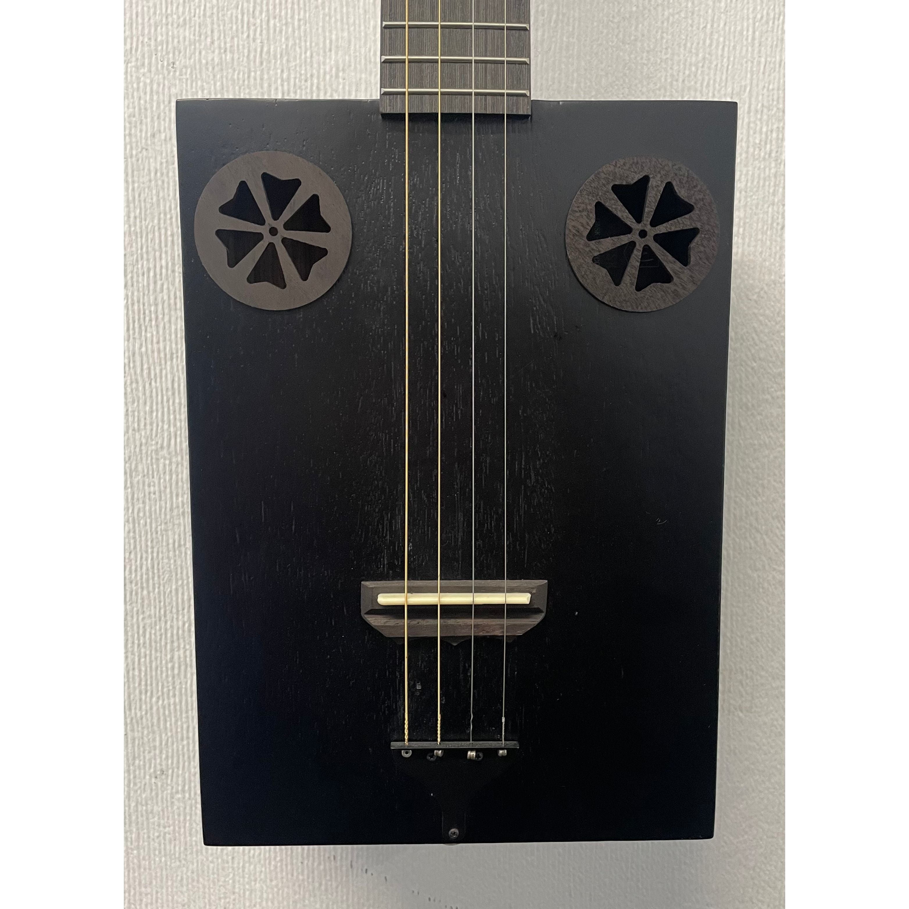 J.N Guitars Cask Firkcoal Acoustic Cigar Box Guitar - B Stock