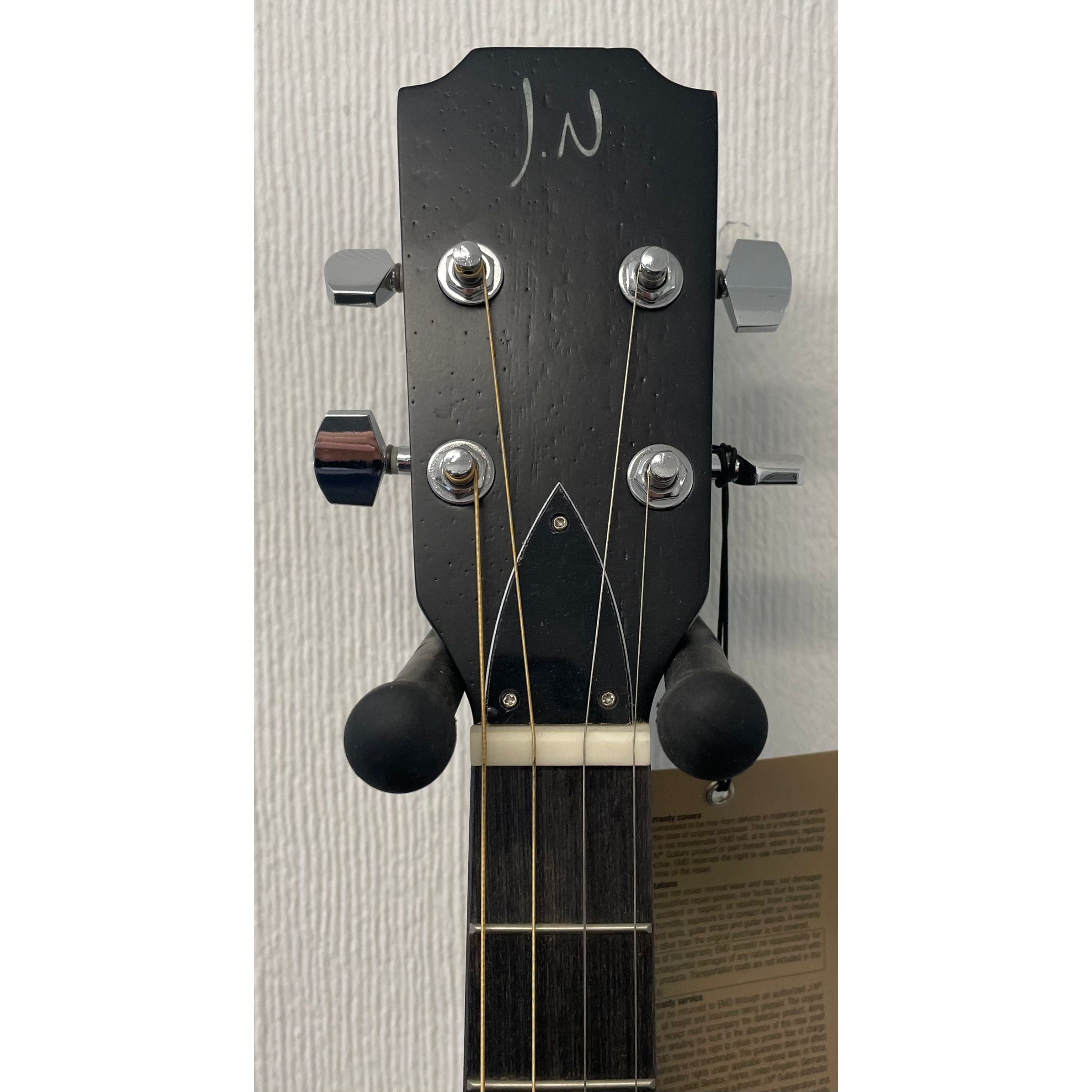 J.N Guitars Cask Firkcoal Acoustic Cigar Box Guitar - B Stock
