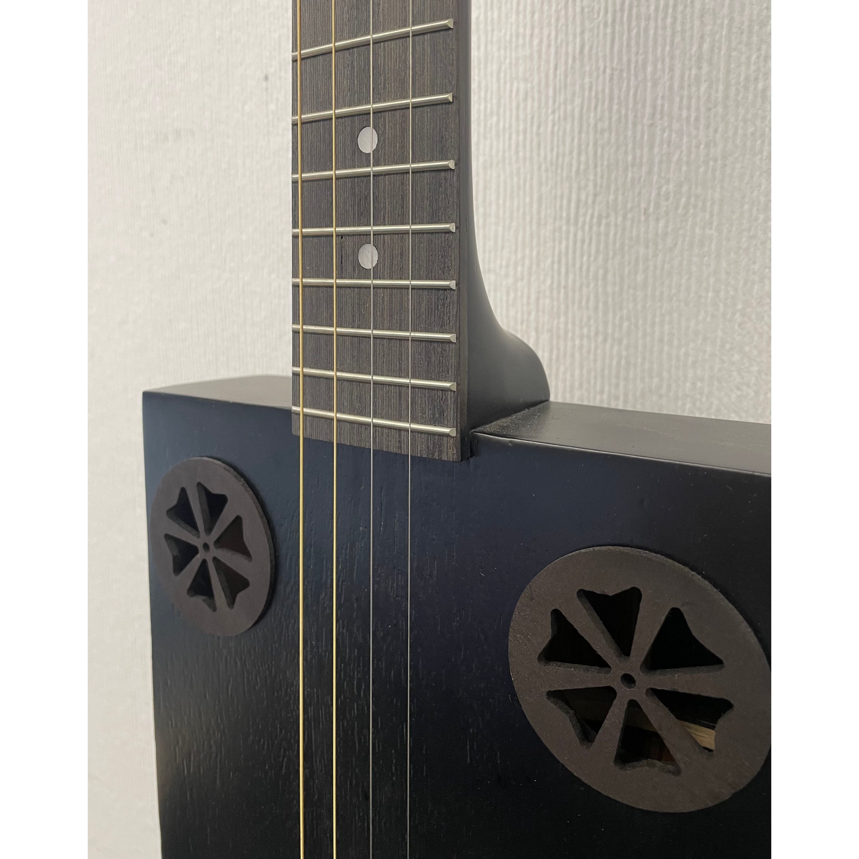 J.N Guitars Cask Firkcoal Acoustic Cigar Box Guitar - B Stock
