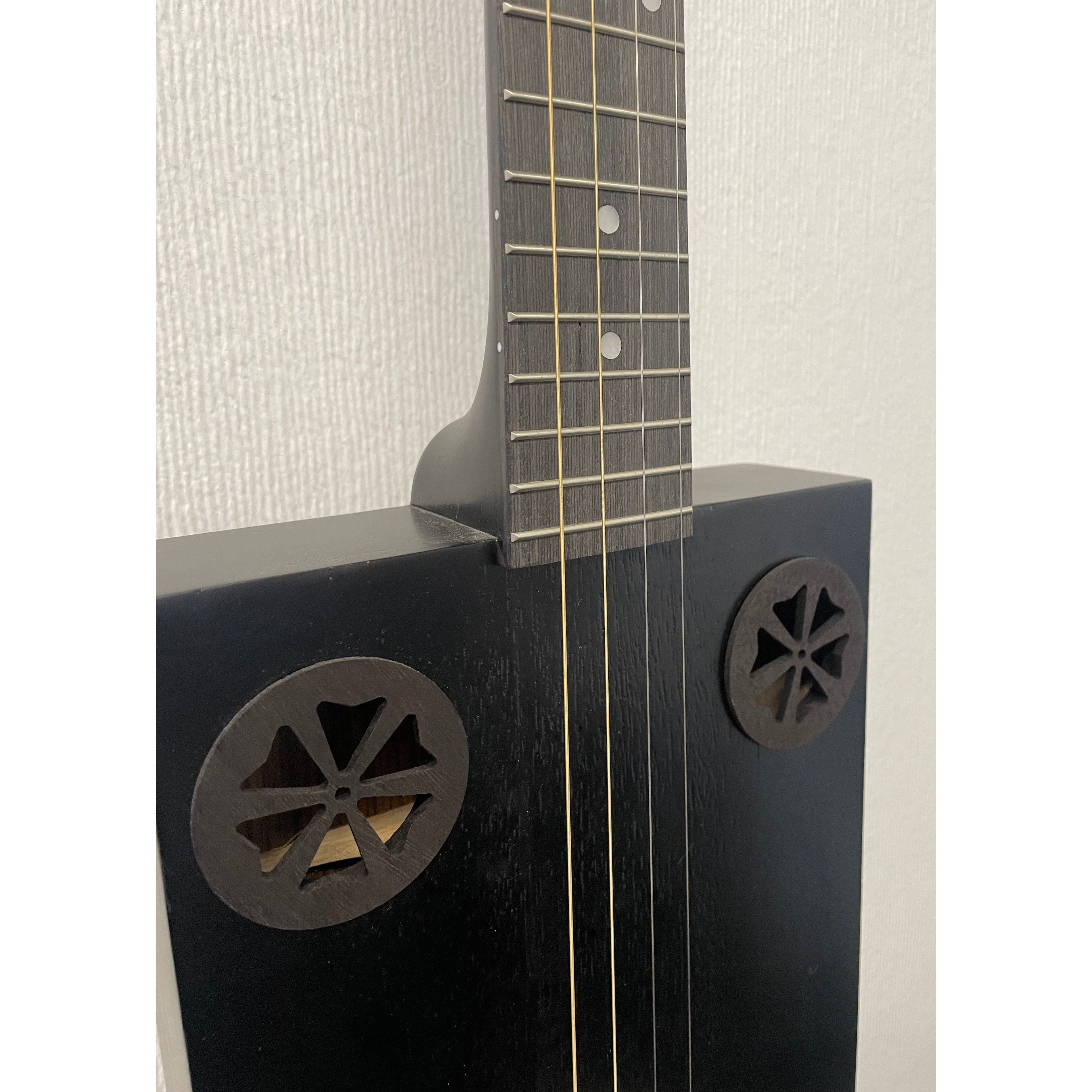 J.N Guitars Cask Firkcoal Acoustic Cigar Box Guitar - B Stock