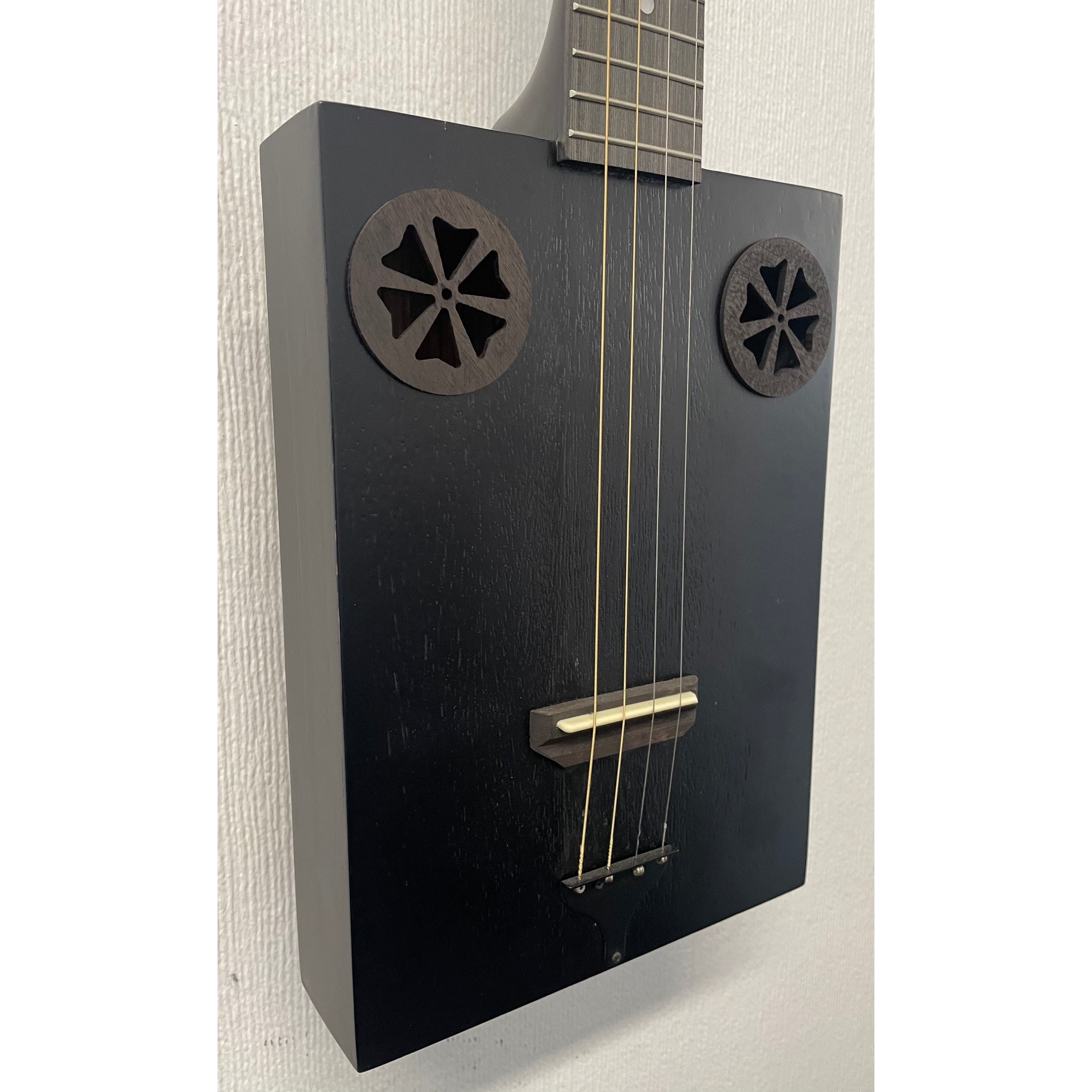 J.N Guitars Cask Firkcoal Acoustic Cigar Box Guitar - B Stock
