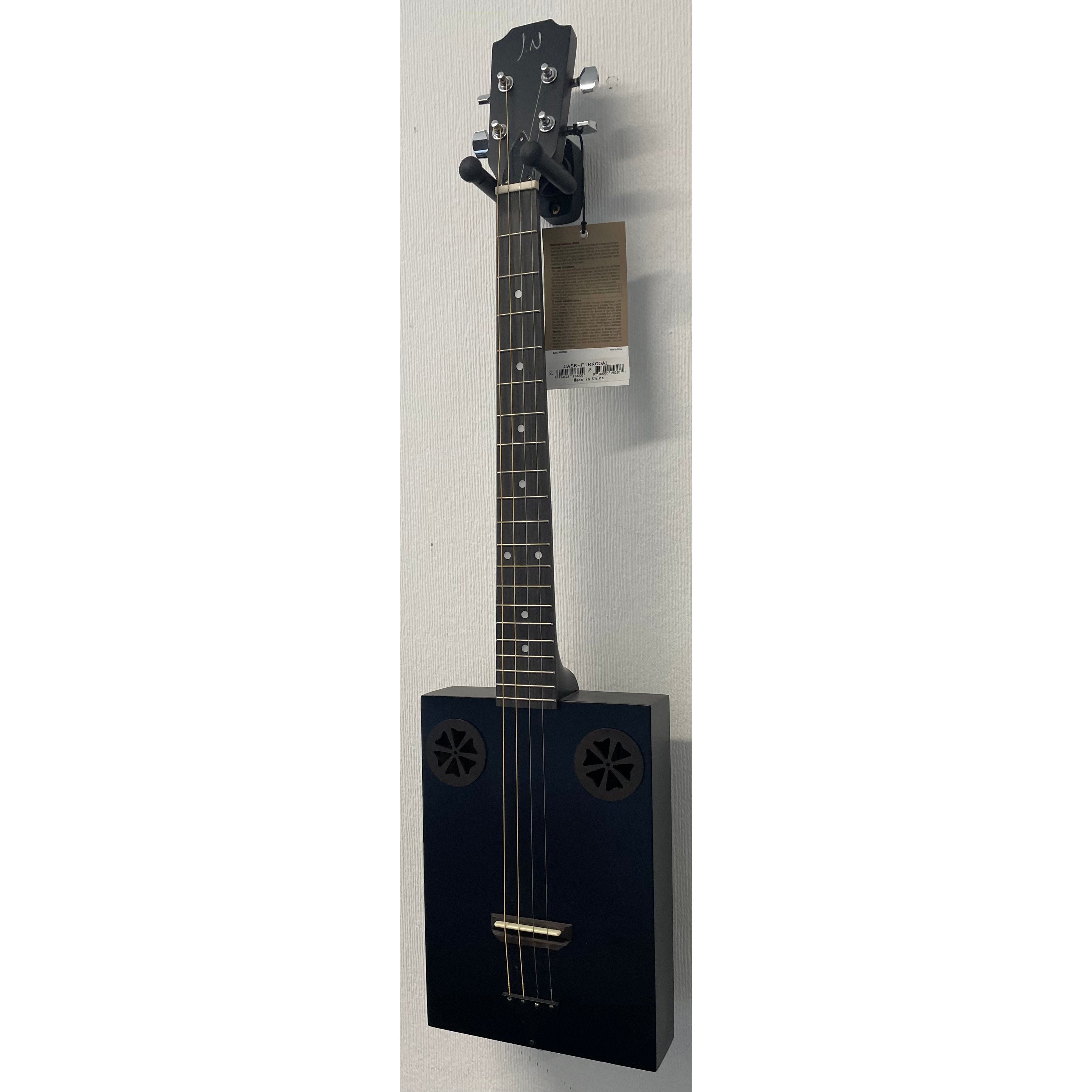 J.N Guitars Cask Firkcoal Acoustic Cigar Box Guitar - B Stock