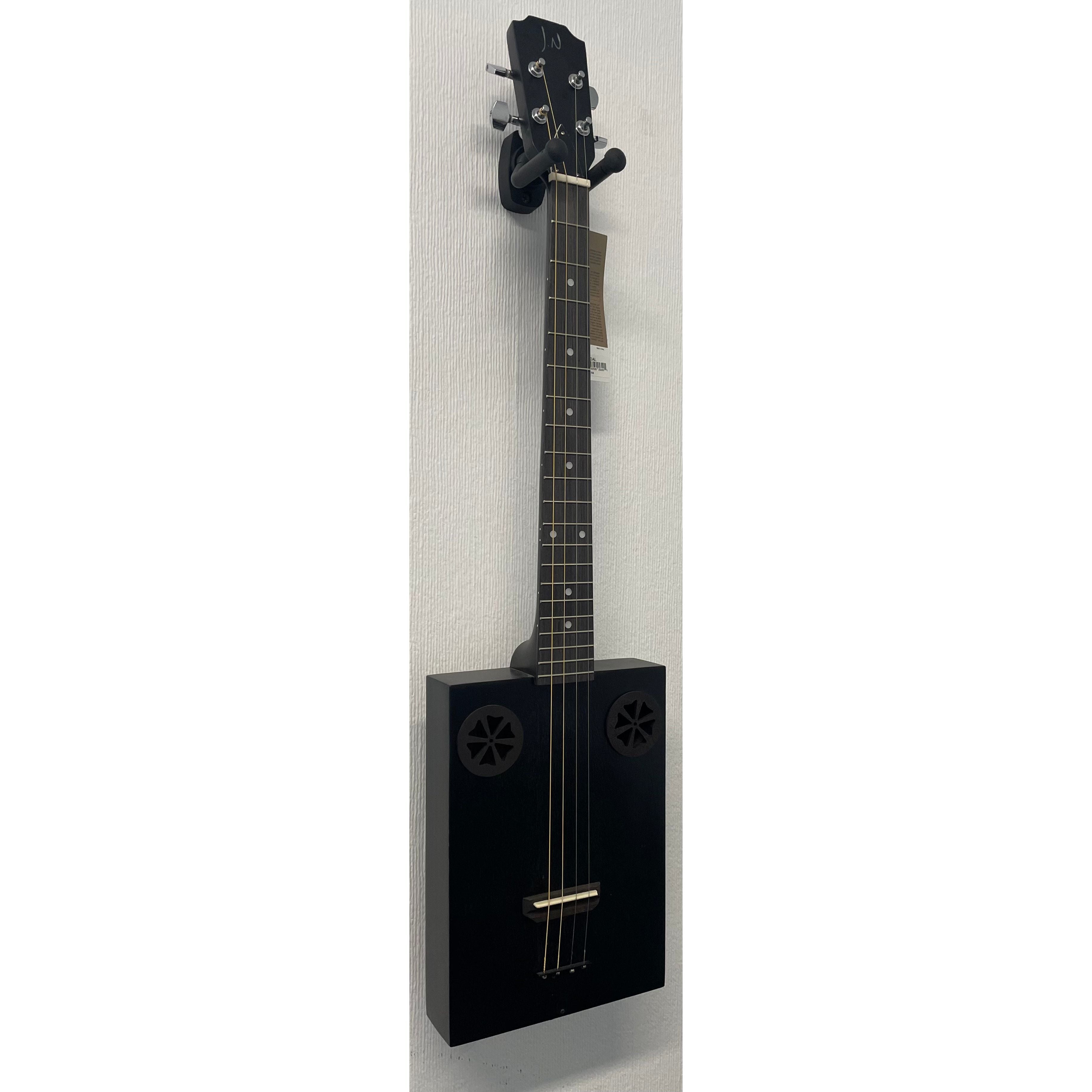 J.N Guitars Cask Firkcoal Acoustic Cigar Box Guitar - B Stock