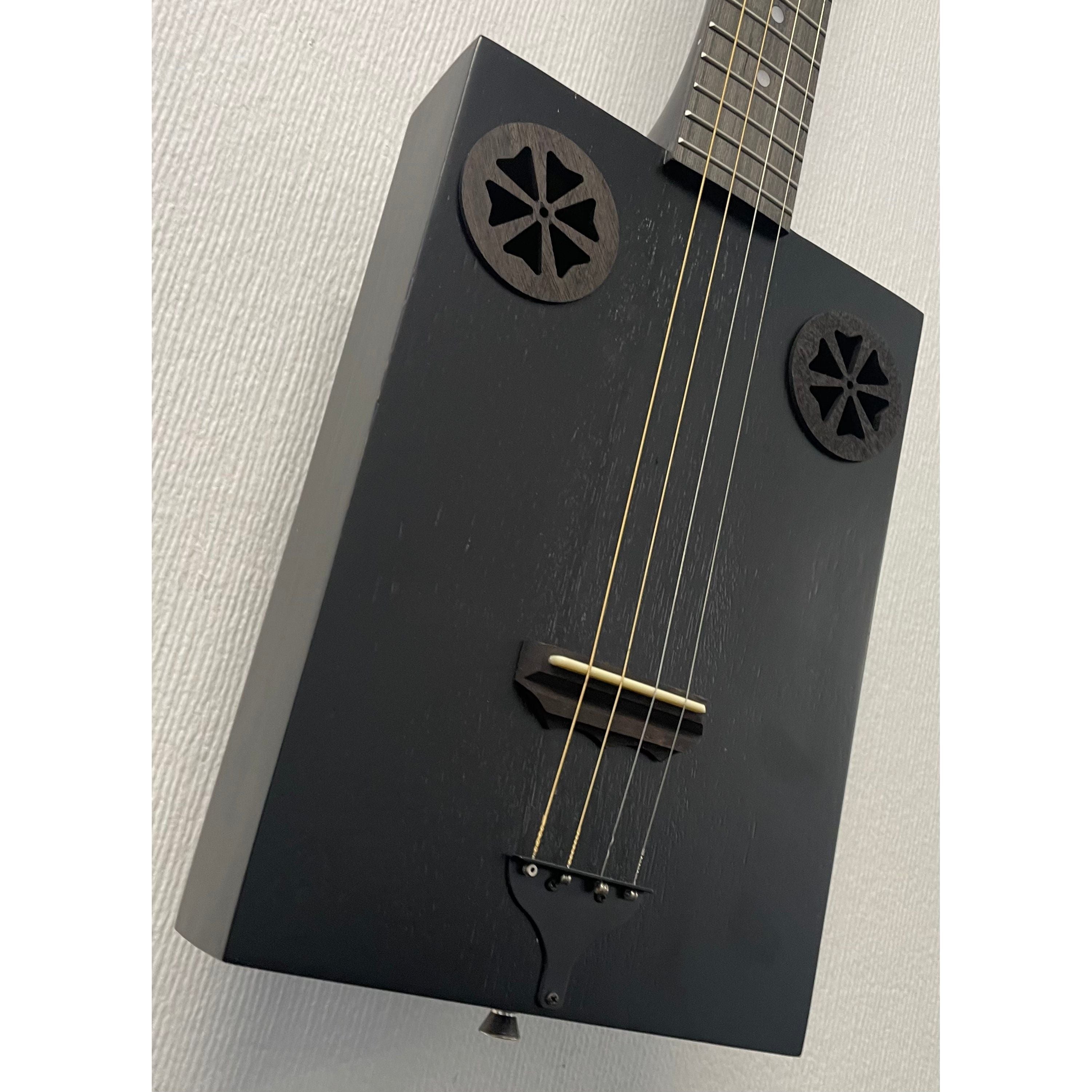 J.N Guitars Cask Firkcoal Acoustic Cigar Box Guitar - B Stock
