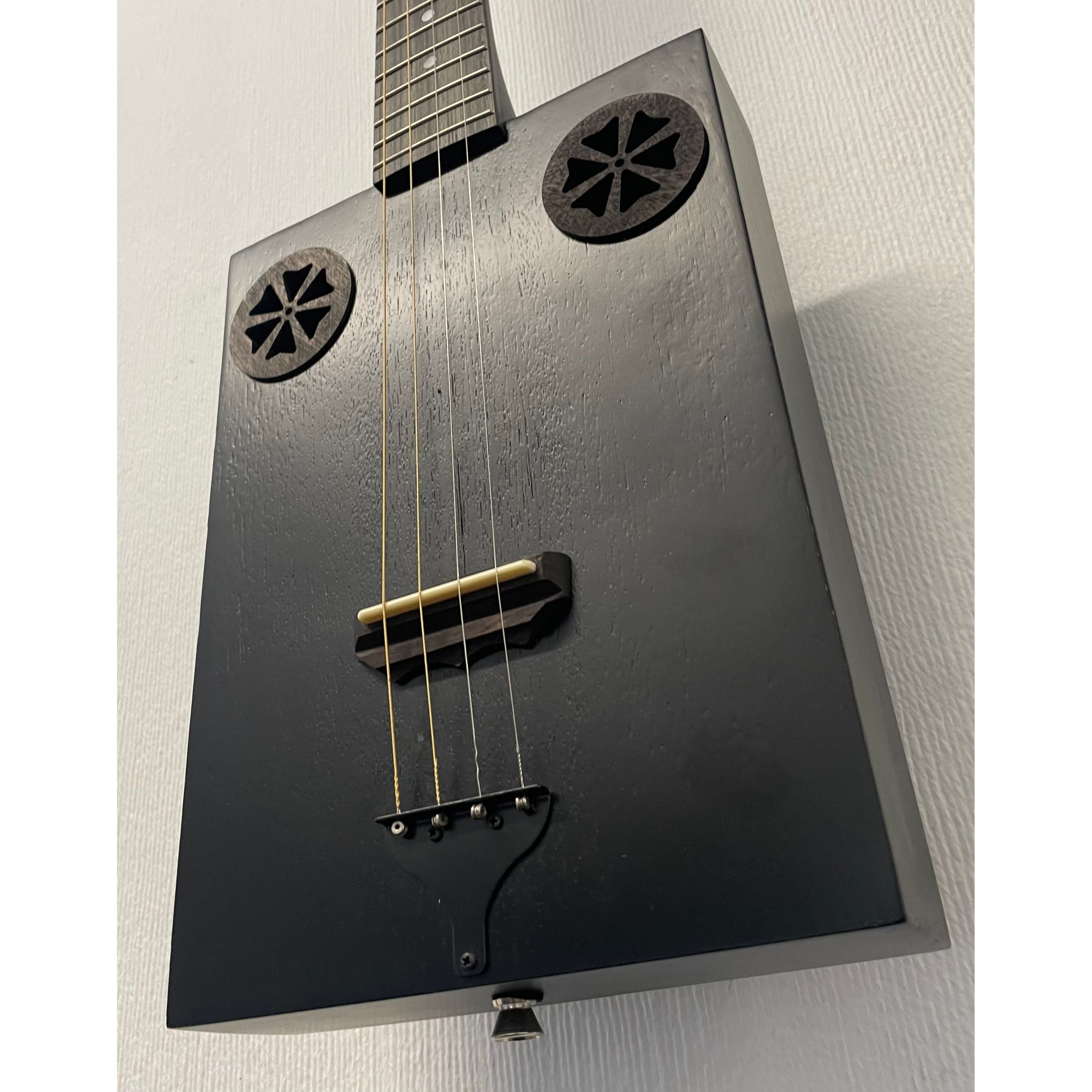 J.N Guitars Cask Firkcoal Acoustic Cigar Box Guitar - B Stock