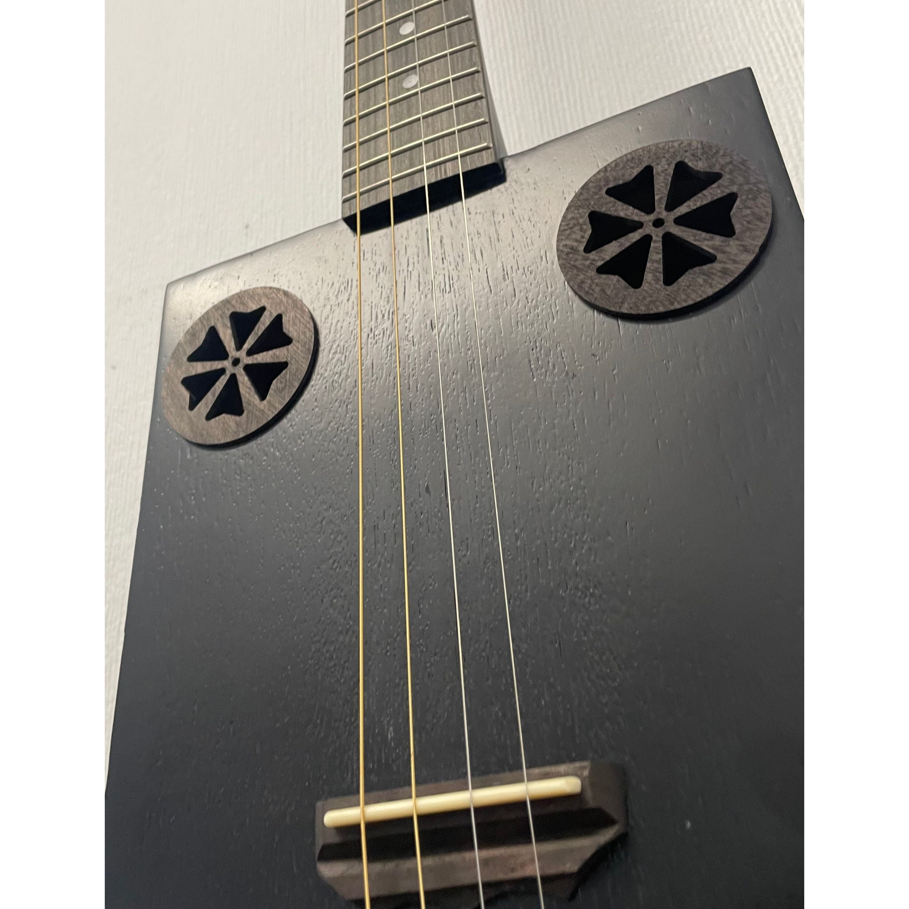 J.N Guitars Cask Firkcoal Acoustic Cigar Box Guitar - B Stock