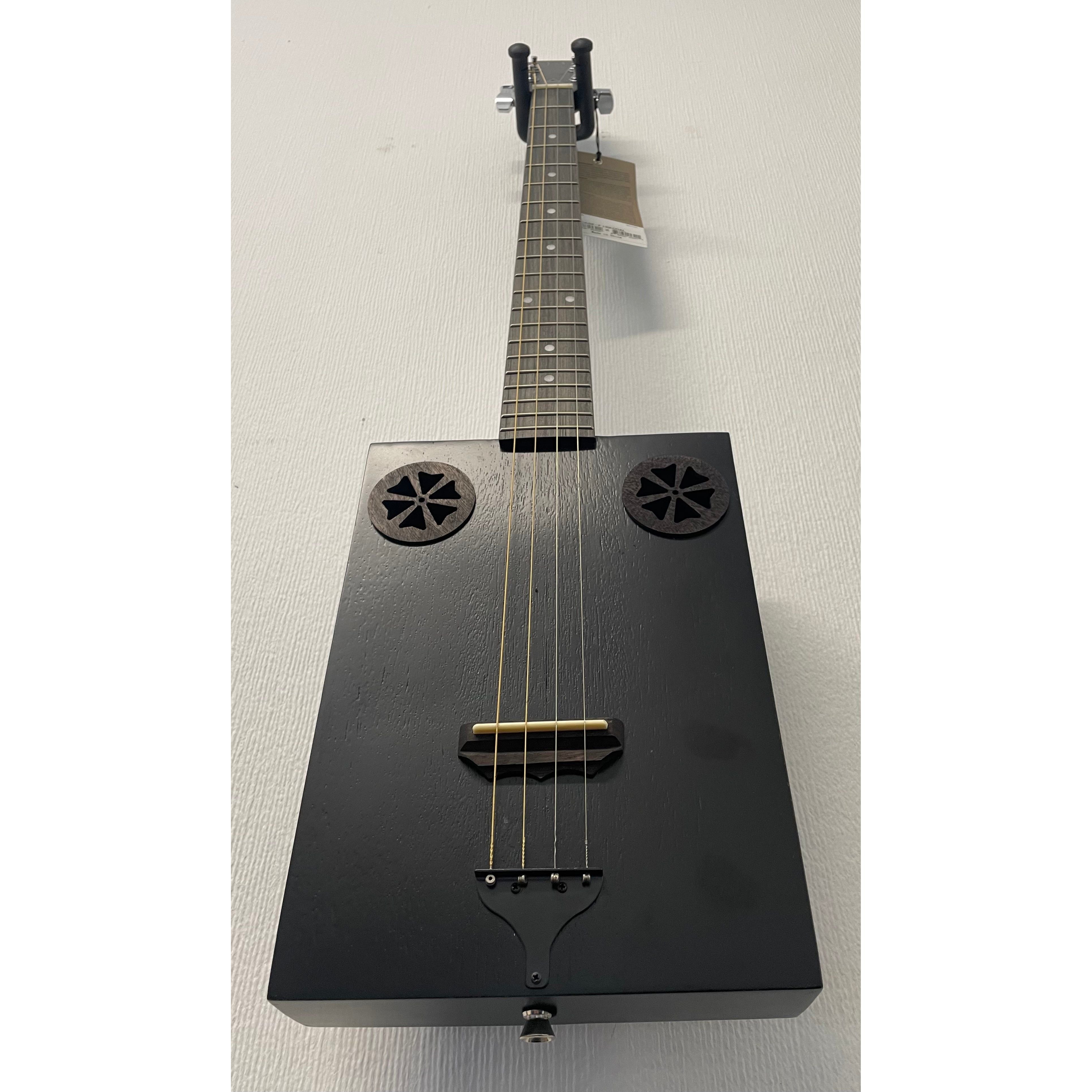 J.N Guitars Cask Firkcoal Acoustic Cigar Box Guitar - B Stock