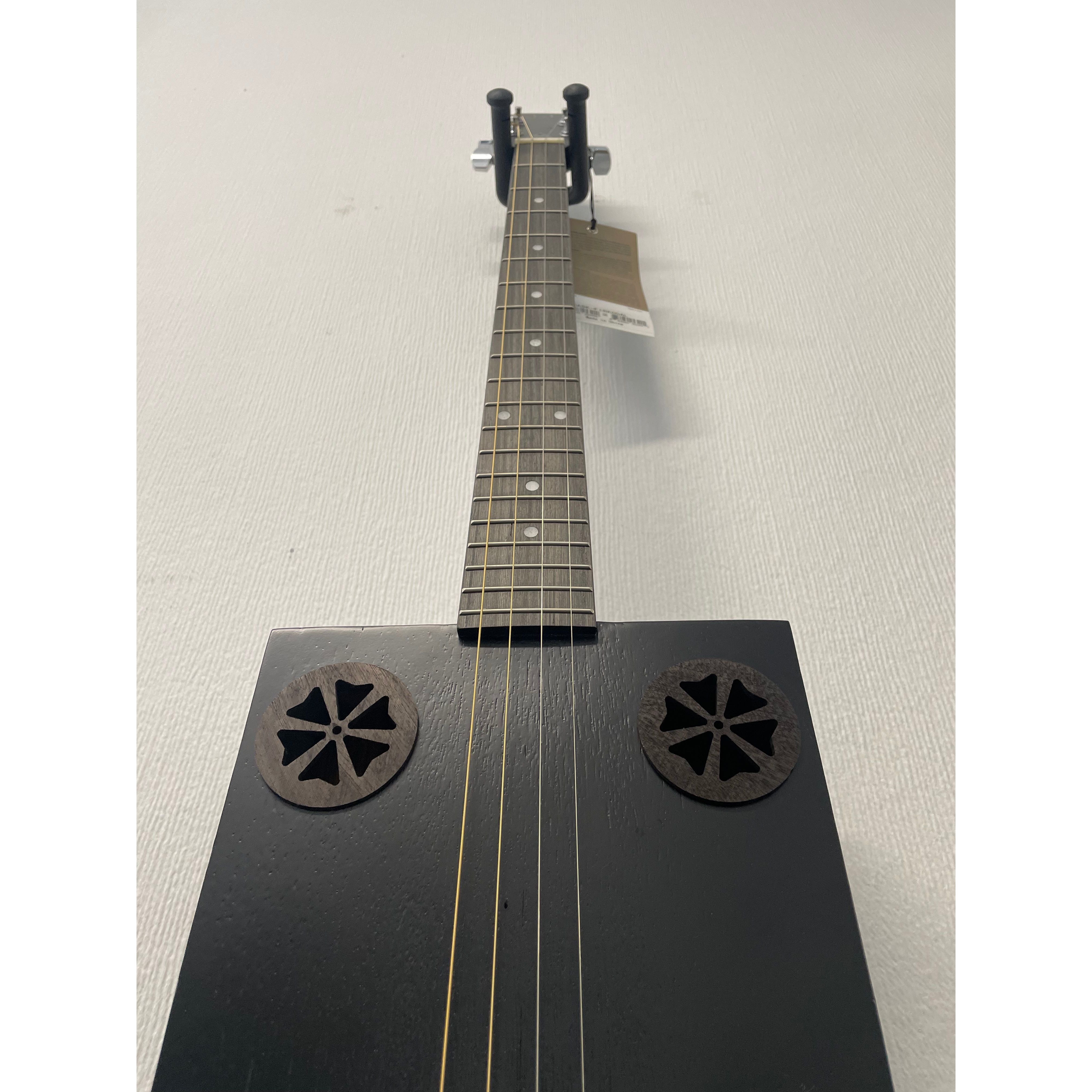 J.N Guitars Cask Firkcoal Acoustic Cigar Box Guitar - B Stock