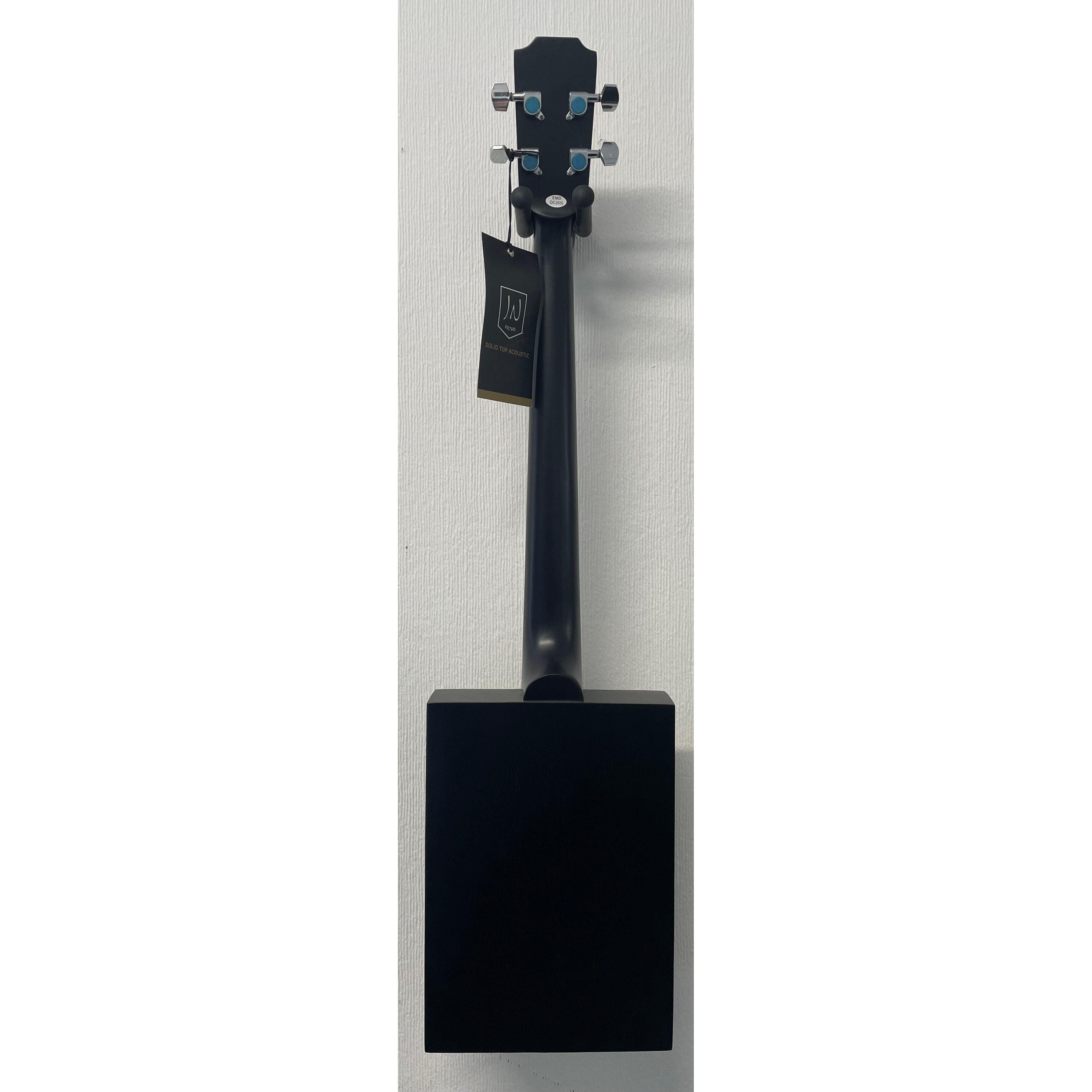 J.N Guitars Cask Firkcoal Acoustic Cigar Box Guitar - B Stock