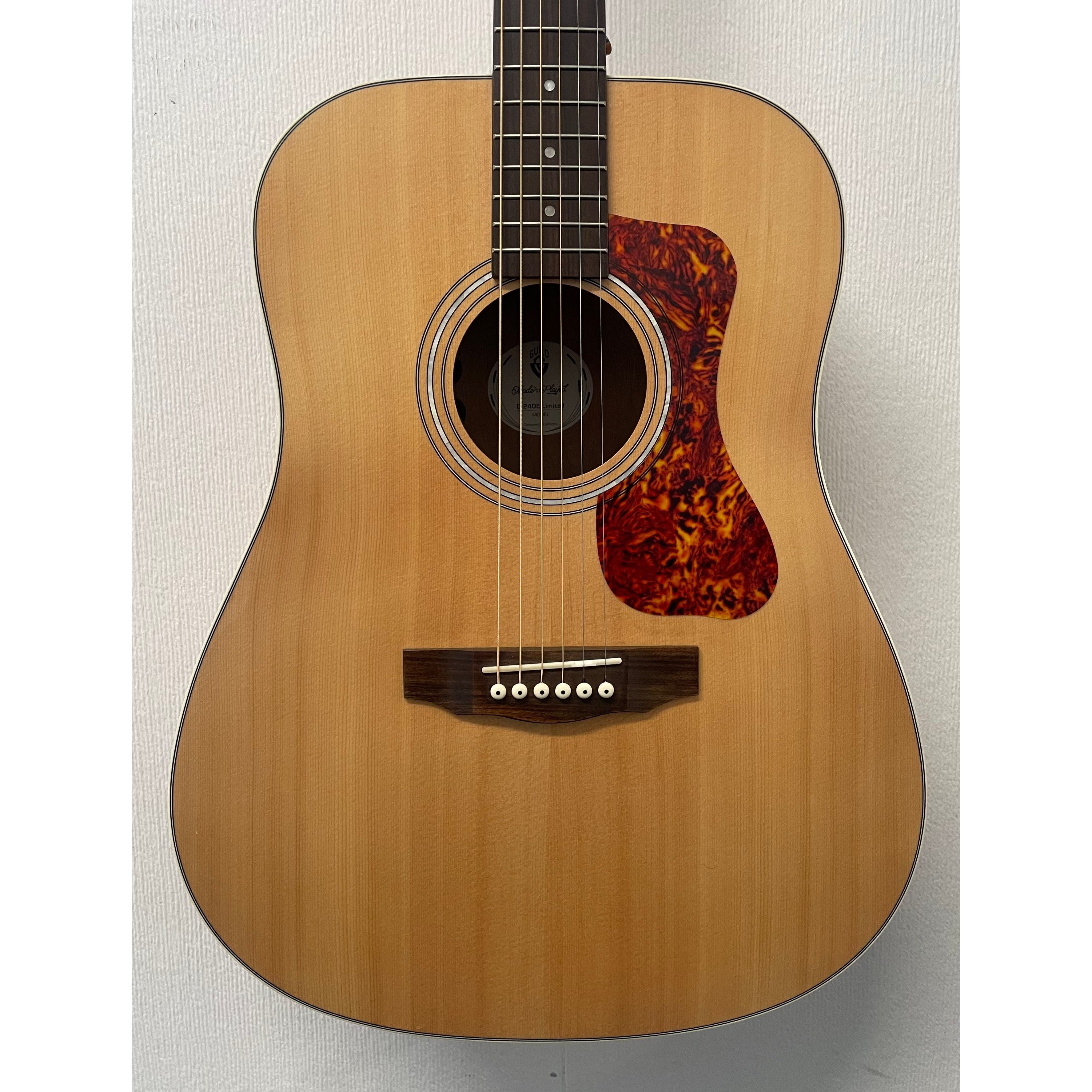 Guild D-240E Flamed Maple Limited Electro Acoustic Guitar Pre-Owned