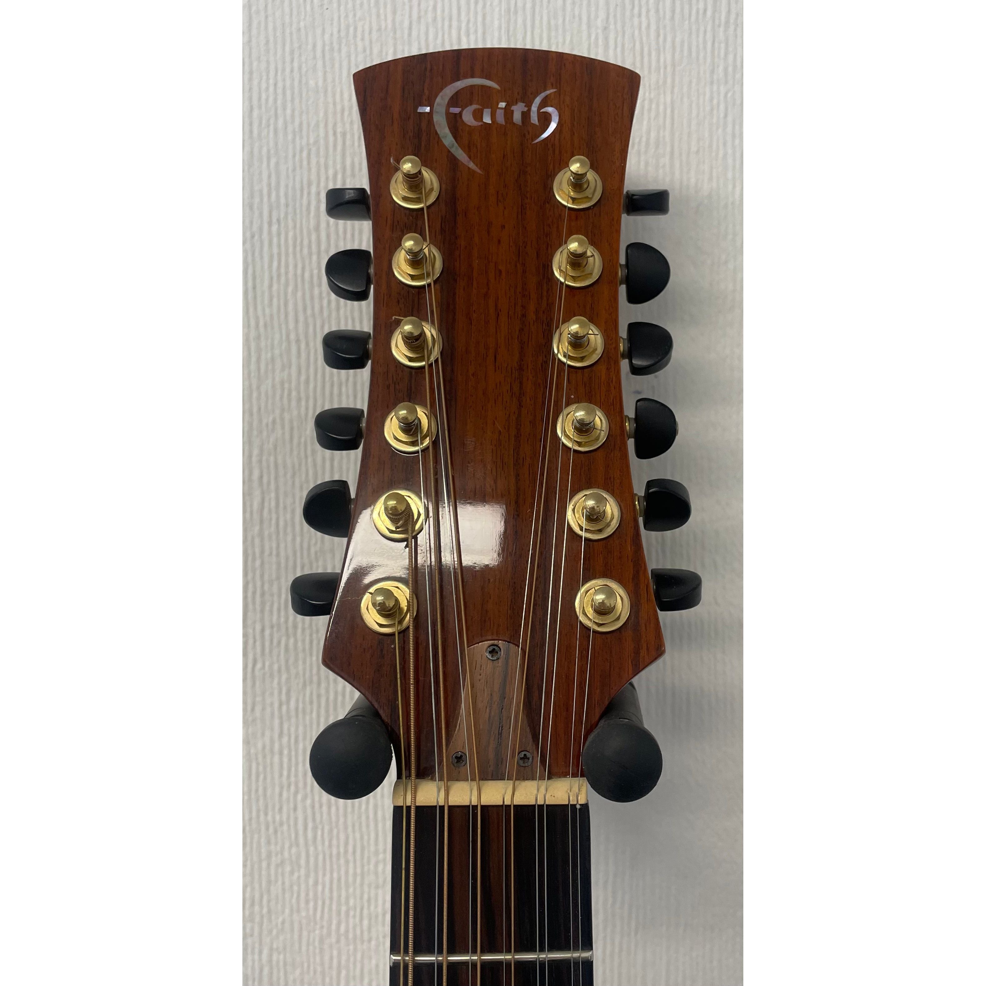 Faith HiGloss Series Saturn 12 String Electro Acoustic with Hardcase Pre-Owned