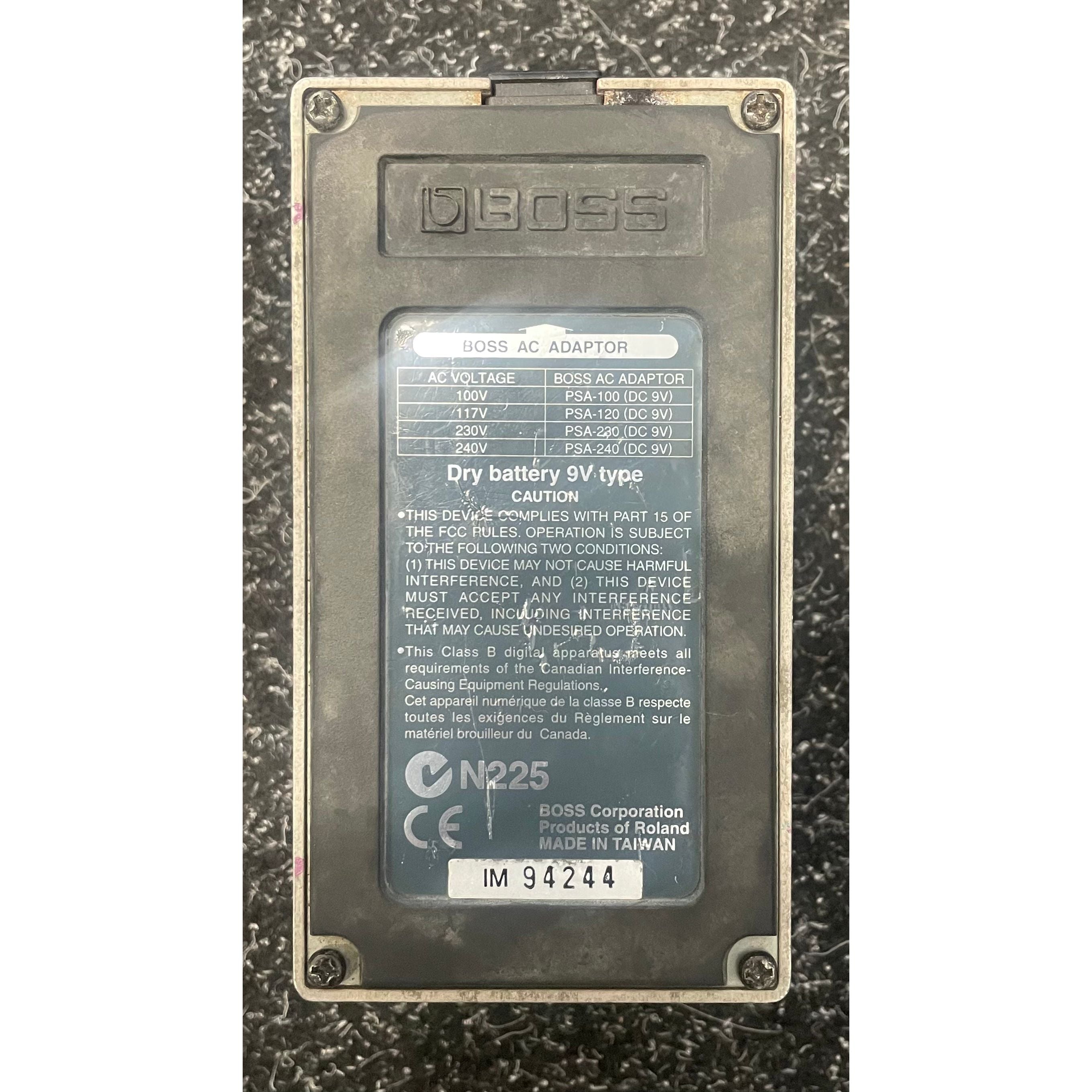 Boss BF-2 Flanger Effects Pedal for Electric Guitar Pre-Owned