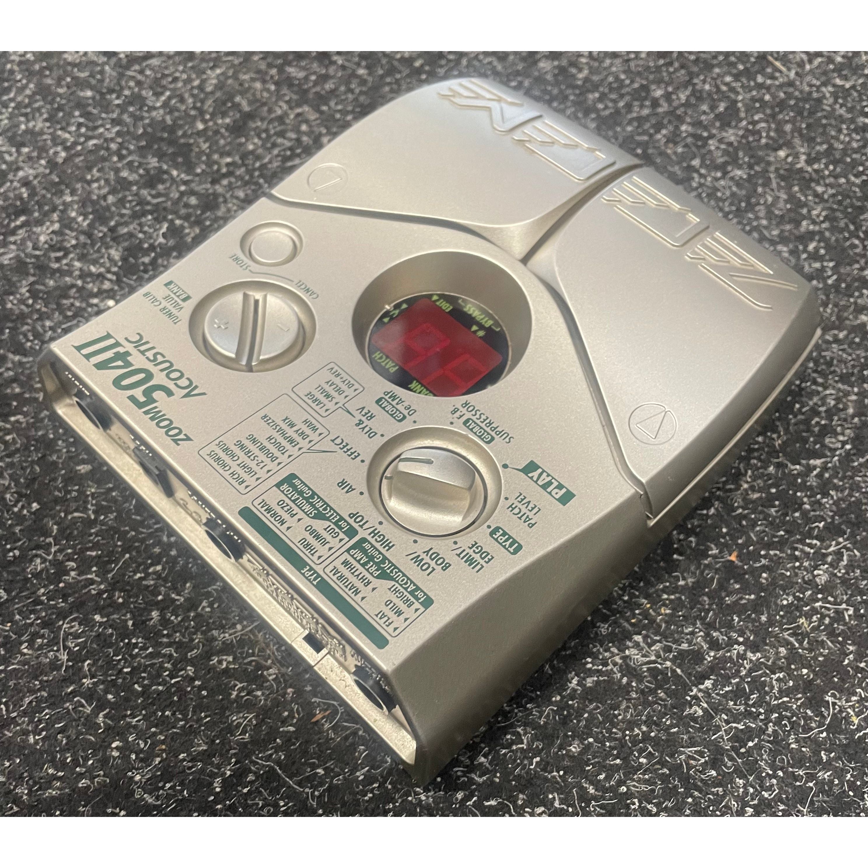 Zoom 504 II Acoustic Multi Effects Pedal Pre-Owned