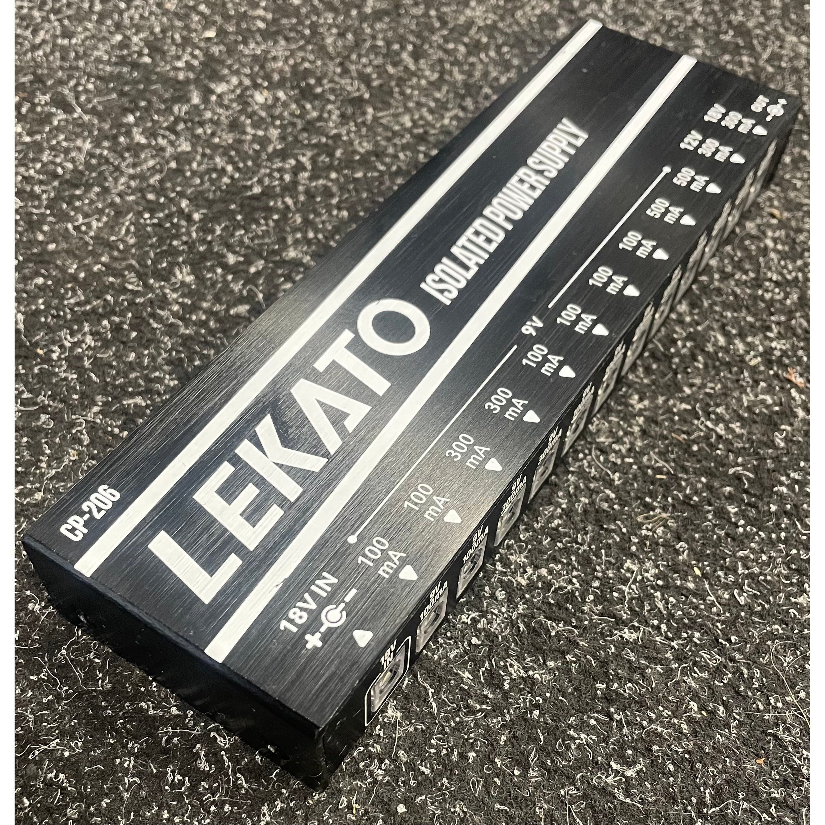 Harley Benton Spaceship 80 Pedalboard & Lekato CP-206 Isolated Power Supply Pre-Owned